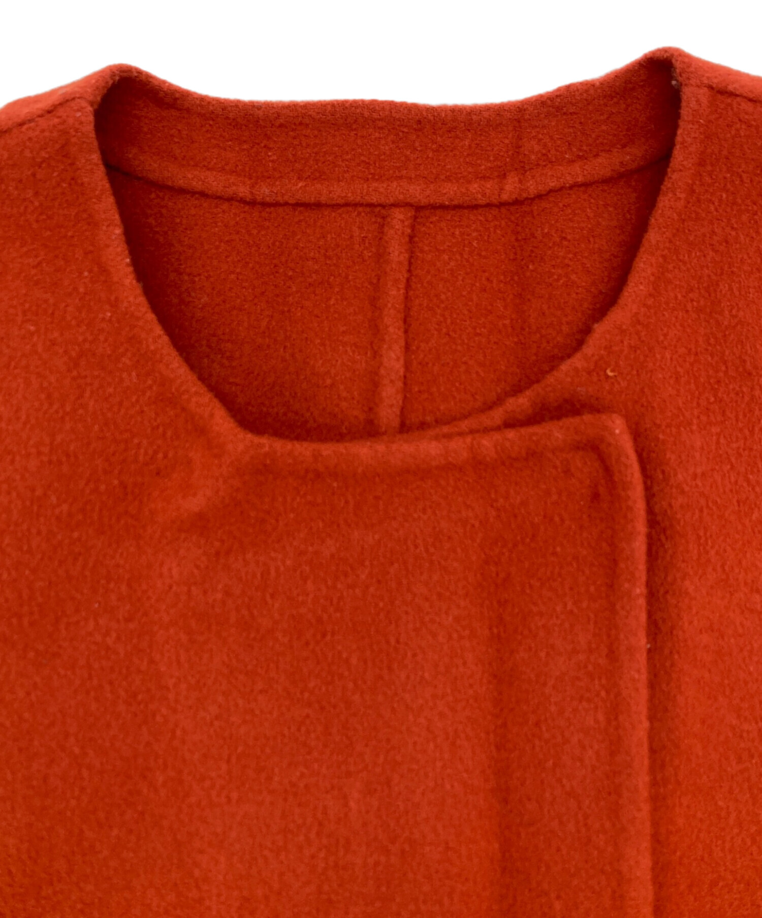 スローブイエナ HAMILTON ダブルフェイス ショート コート オレンジ 中古・古着通販】HAMILTON (ハミルトン) SLOBE IENA (スローブ