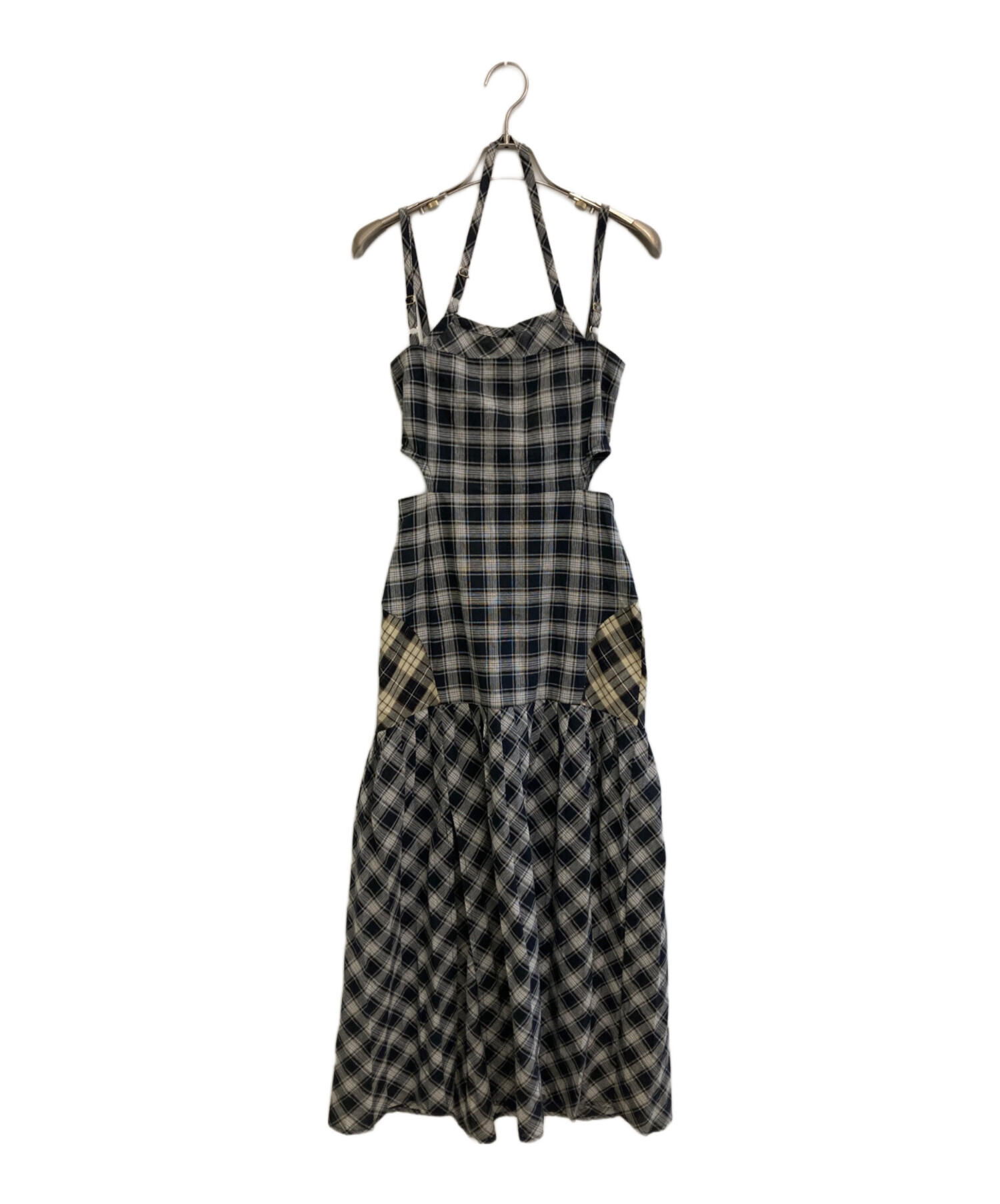 中古・古着通販】AND MARY (アンドマリー) アンナチェックドレス