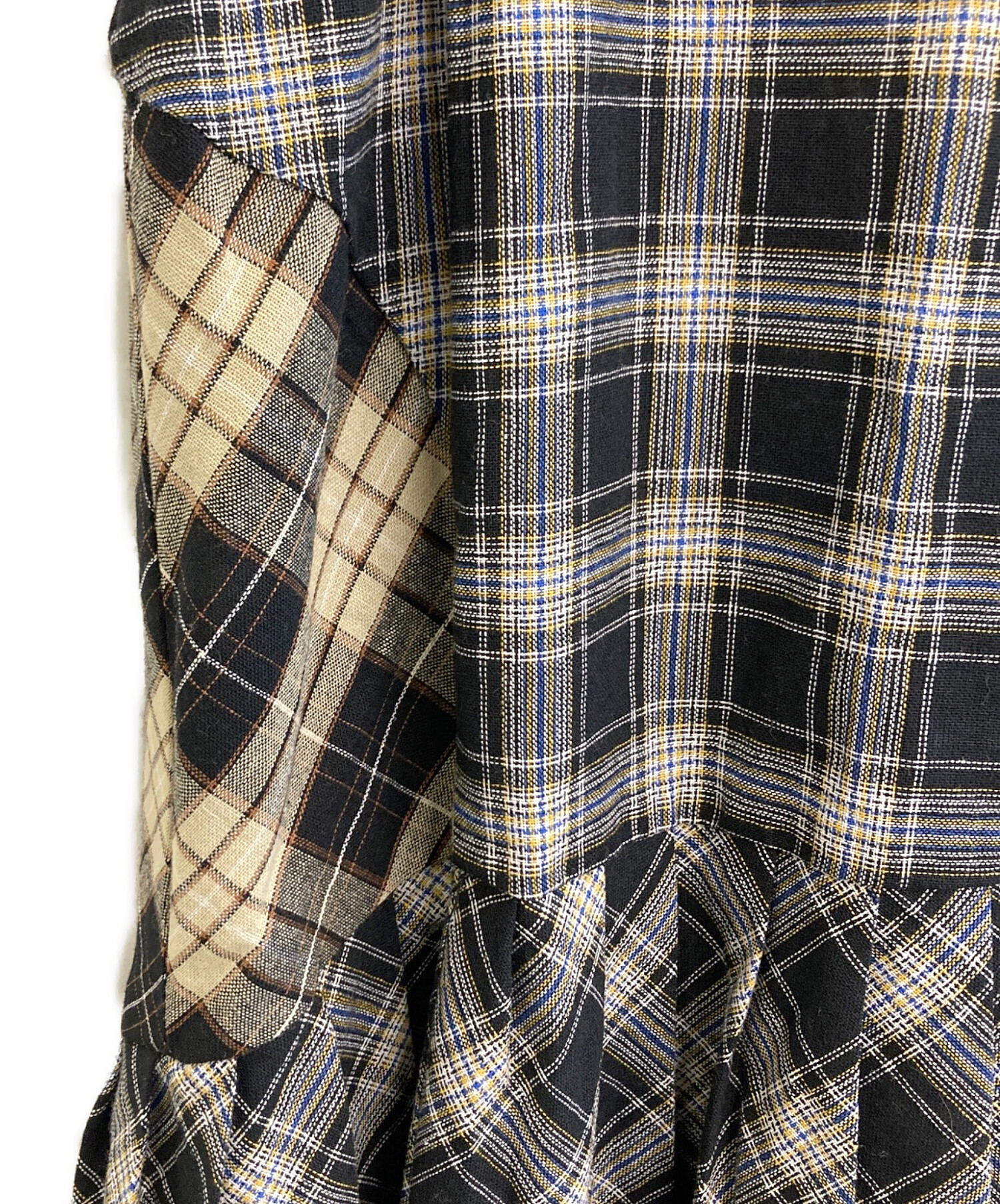 中古・古着通販】AND MARY (アンドマリー) アンナチェックドレス