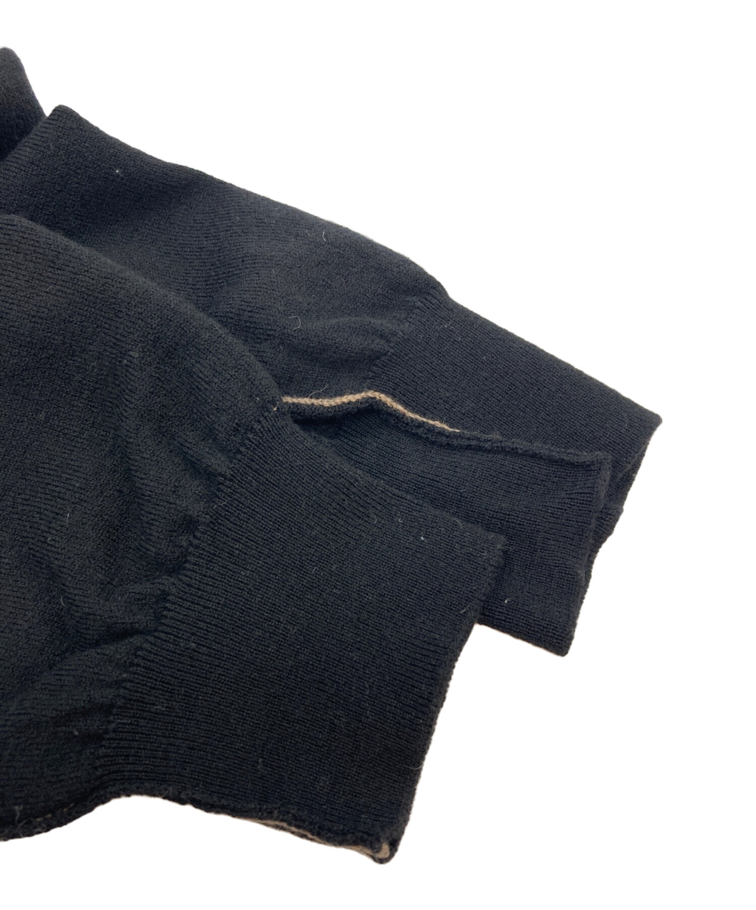 ドルチェアンドガッバーナ　ドライバーズニット　バックロゴ　グレー　厚手 ドルチェアンドガッバーナ ドライバーズニット バックロゴ