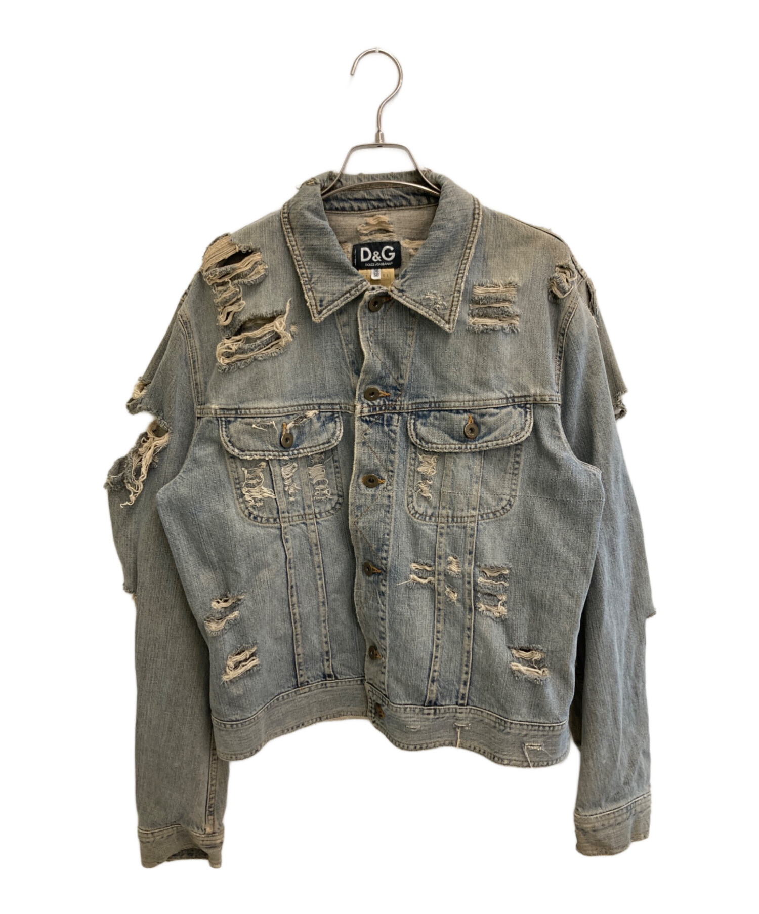 中古・古着通販】DOLCE & GABBANA (ドルチェ＆ガッバーナ) デストロイ 