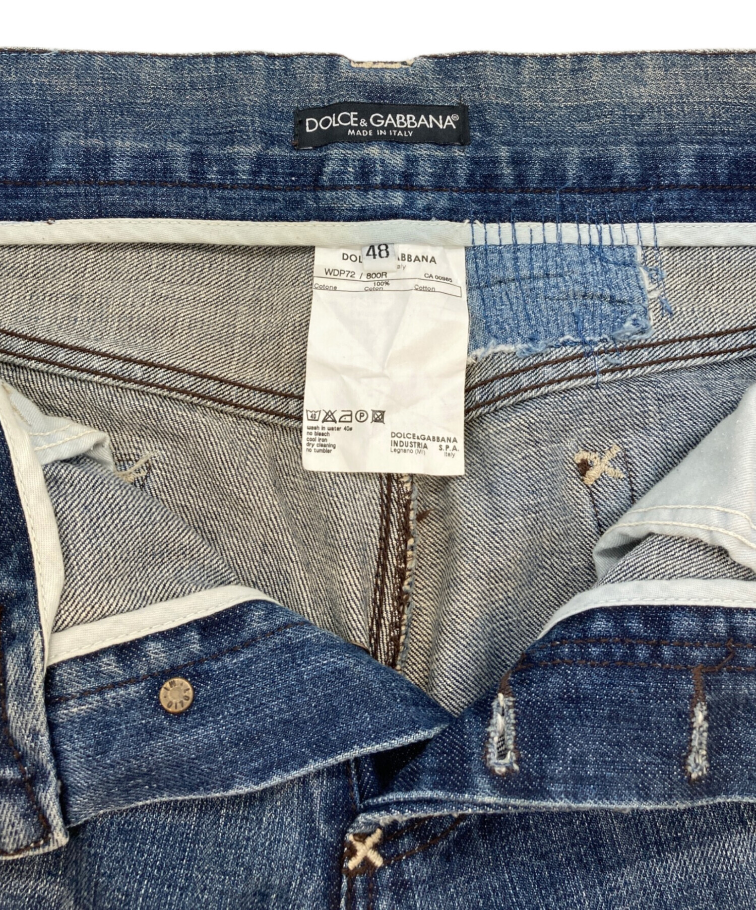 中古・古着通販】DOLCE & GABBANA (ドルチェ＆ガッバーナ) デニム