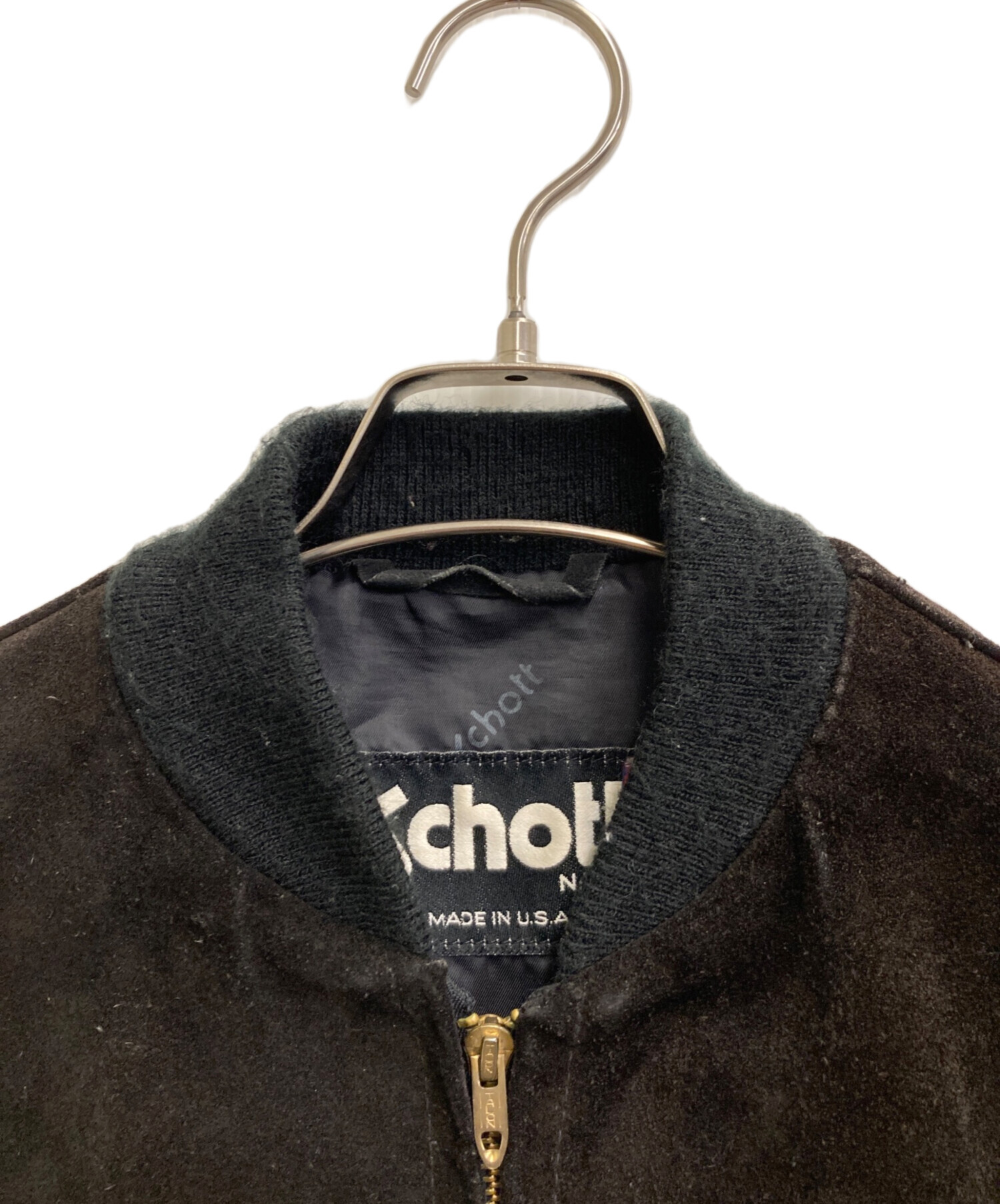 中古・古着通販】Schott (ショット) 90s スエードレザージャケット