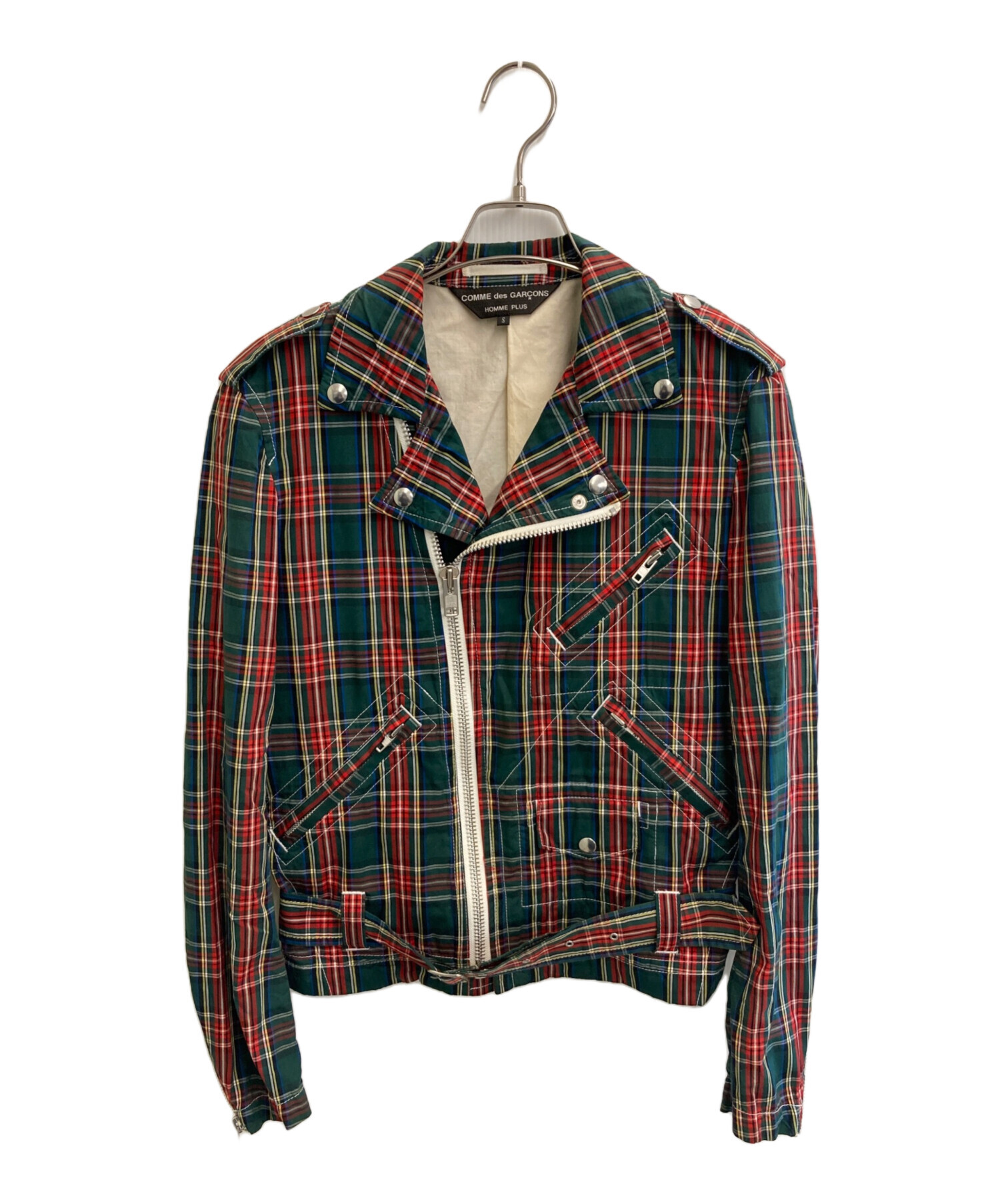 コムデギャルソンオムプリュス ライダースジャケット 中古・古着通販