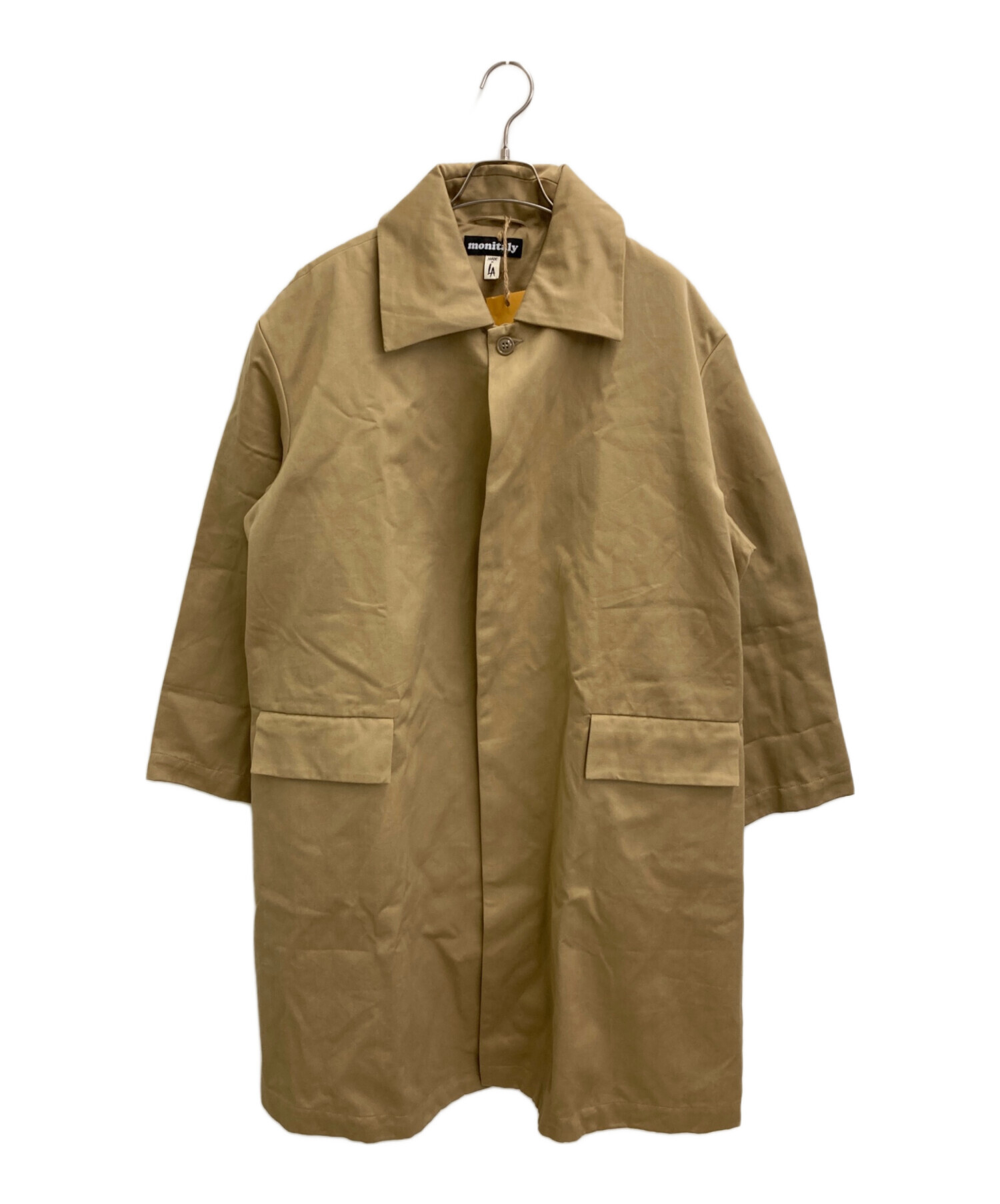 中古・古着通販】MONITALY (モニタリー) コート ベージュ サイズ:40 