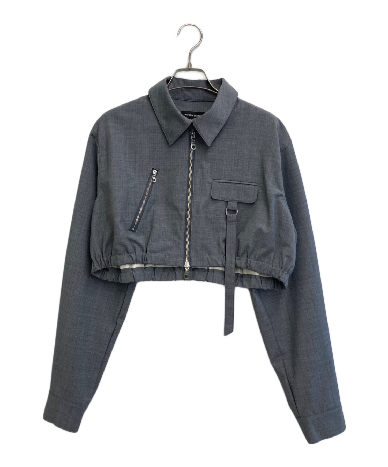 中古・古着通販】MAISON SPECIAL (メゾンスペシャル) メタルショート 