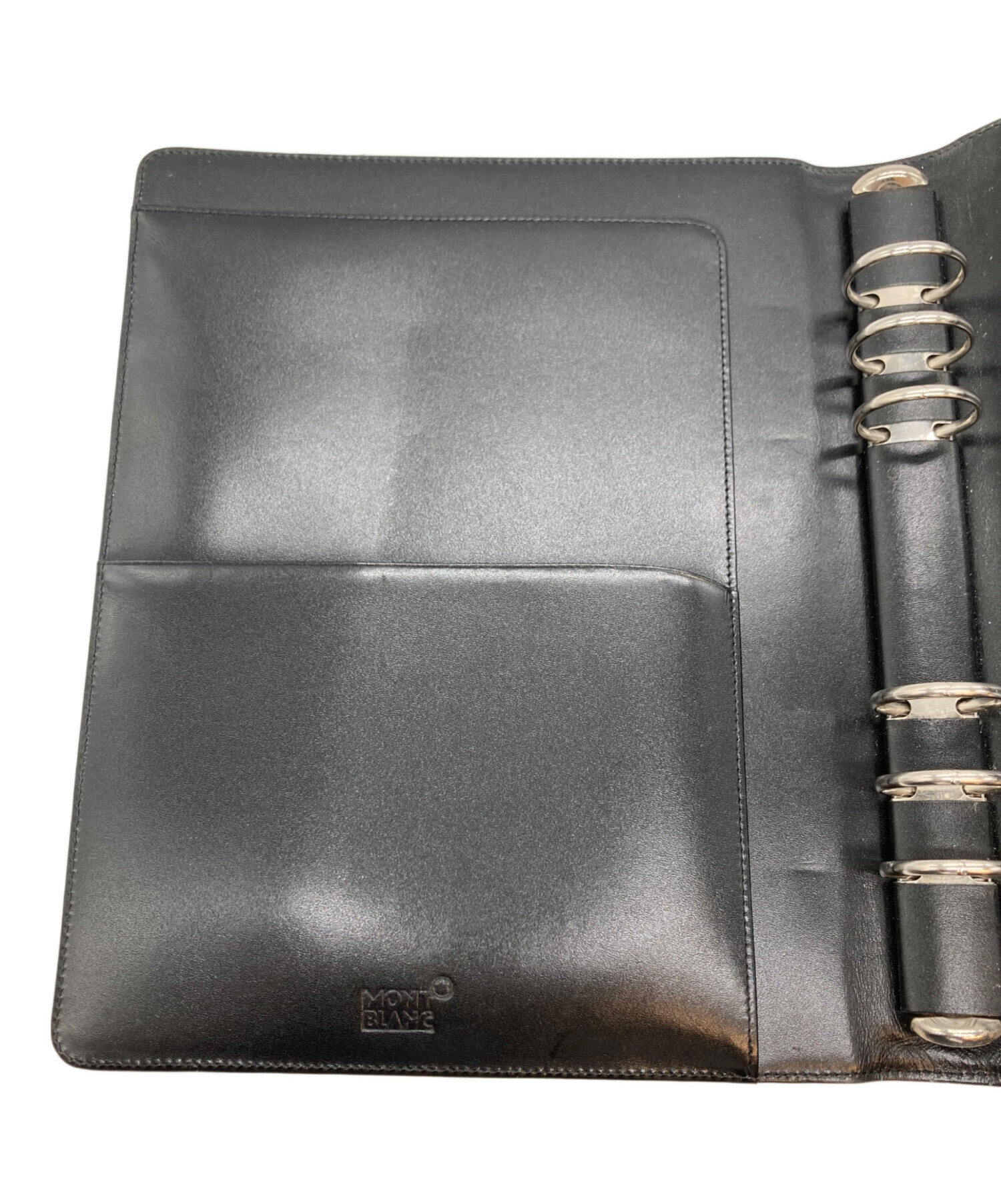中古・古着通販】MONTBLANC (モンブラン) システム手帳 ブラック