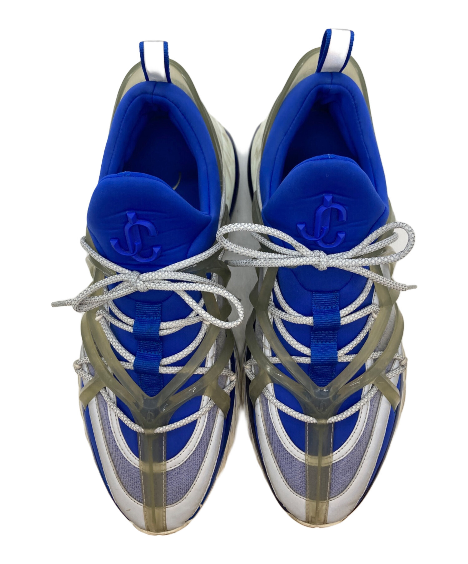 中古・古着通販】JIMMY CHOO (ジミーチュウ) cosmos/M グレー×ブルー 