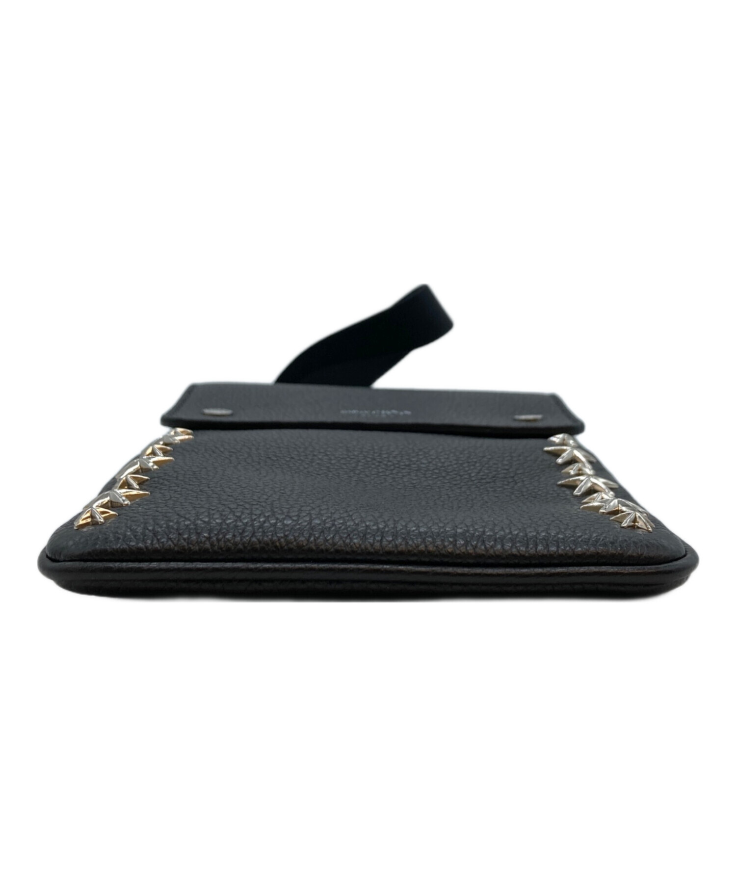 中古・古着通販】JIMMY CHOO (ジミーチュウ) KIMI MESSANGER ブラック 