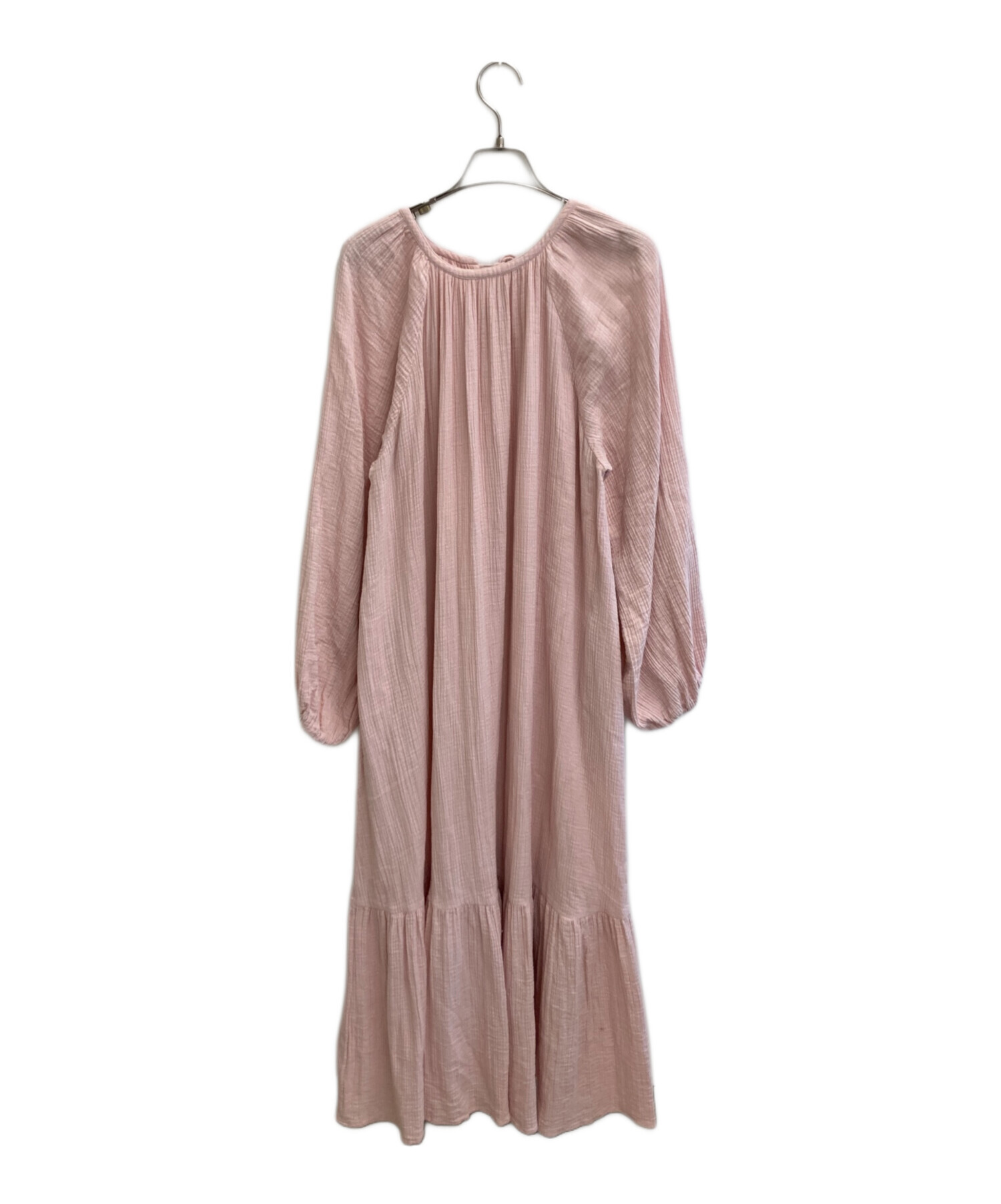 中古・古着通販】sara mallika (サラマリカ) Cotton Gauze Long Dress 中古・古着通販】sara mallika (サラマリカ) Cotton Gauze Long Dress