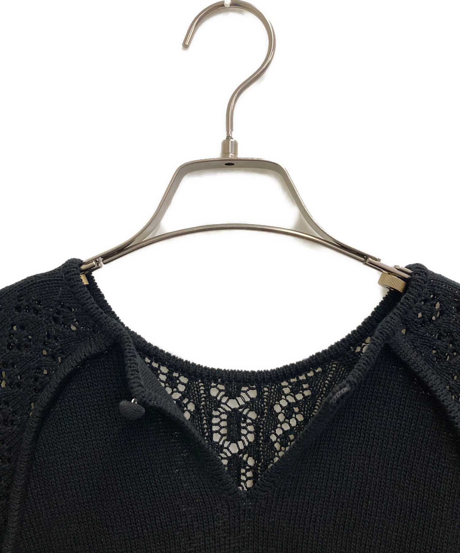 中古・古着通販】mame kurogouchi (マメクロゴウチ) 25ss Lace Knitted