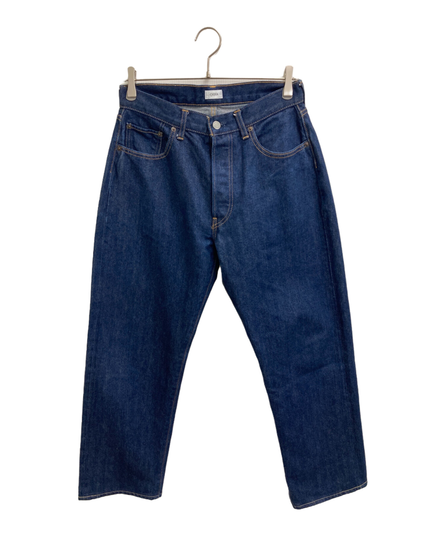 中古・古着通販】CIOTA (シオタ) 13,5oz ストレートデニム インディゴ 