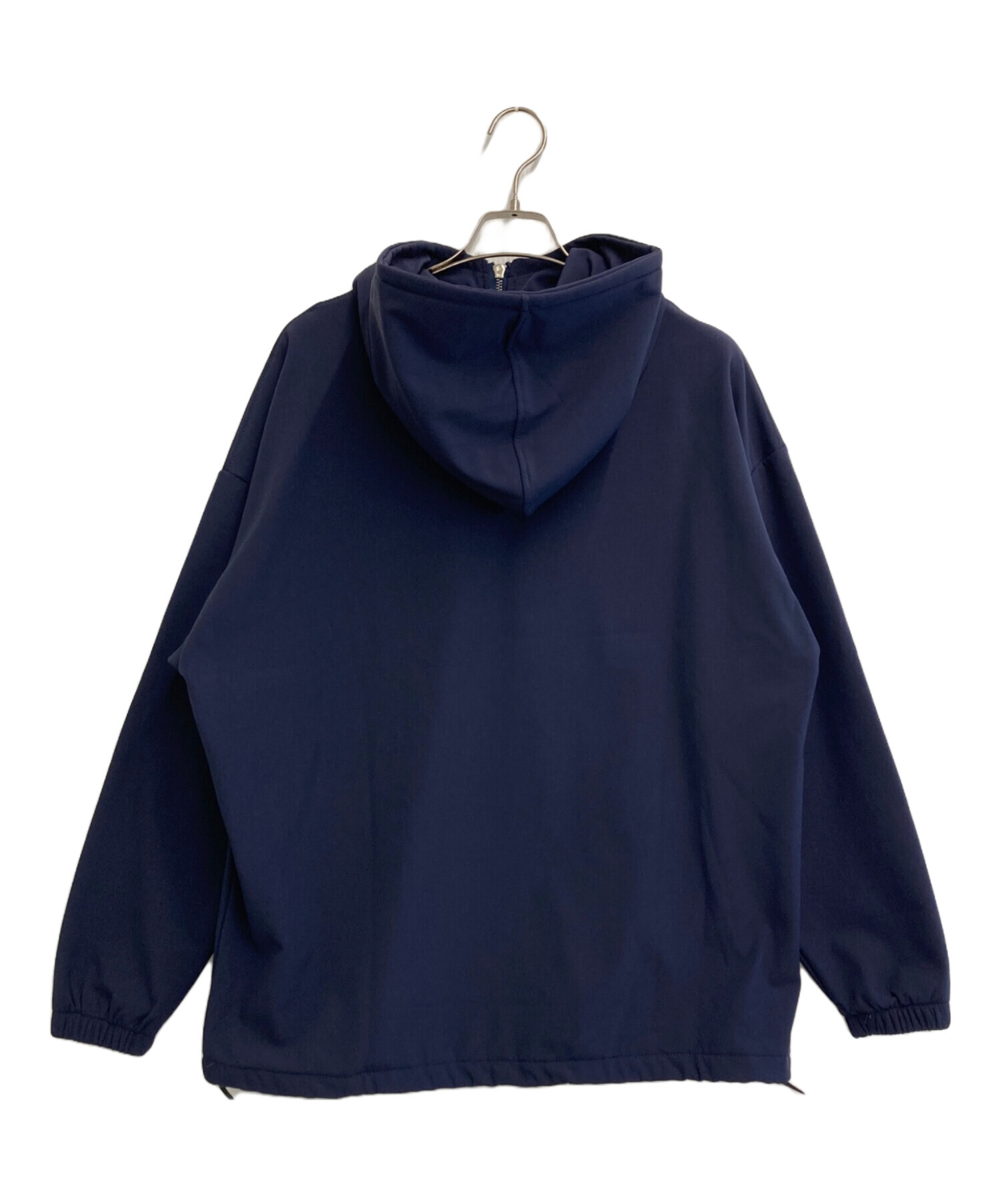 中古・古着通販】BGHB (バガーチ) HALF ZIP HOODIE ネイビー サイズ:L 
