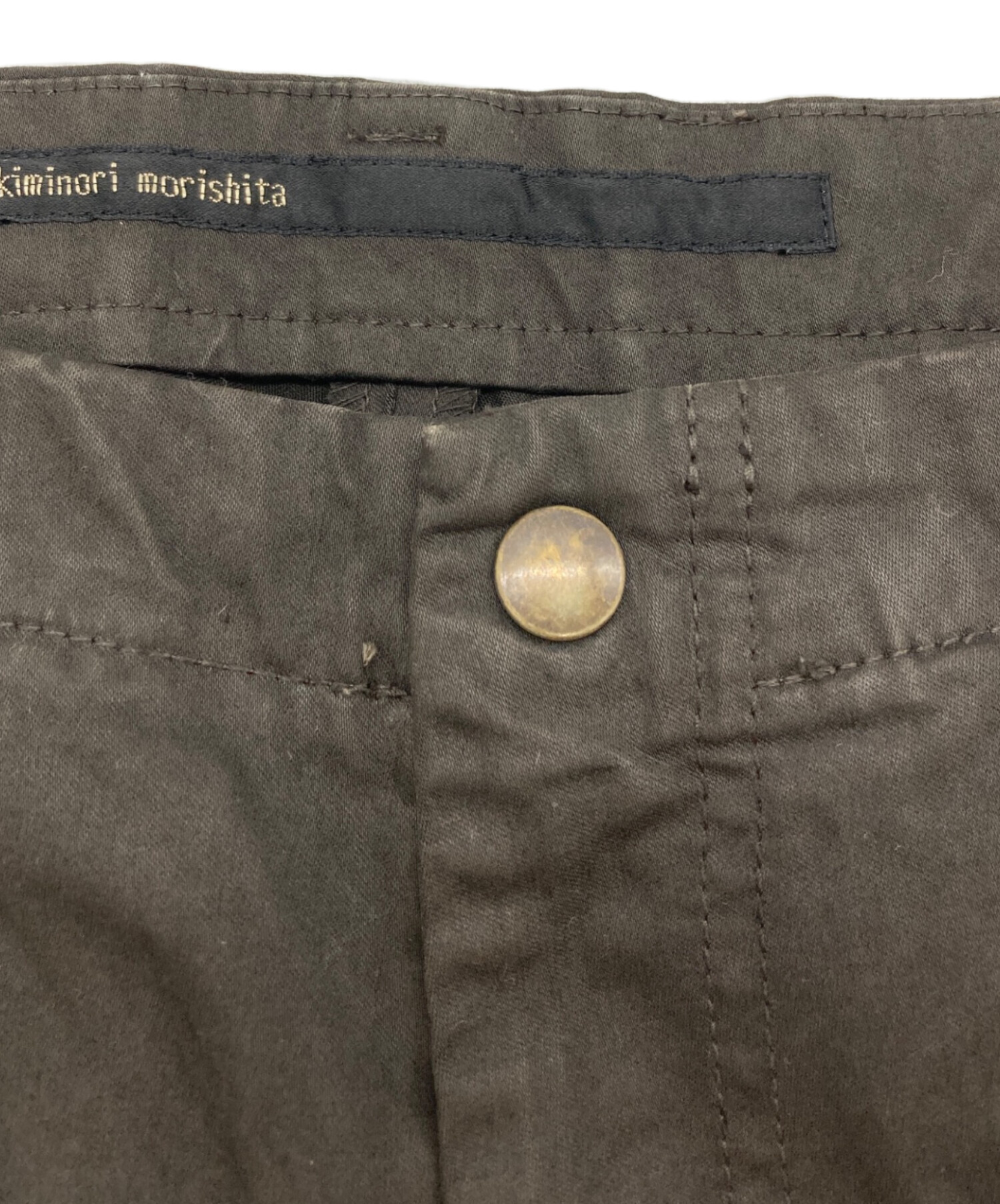 中古・古着通販】KIMINORI MORISHITA (キミノリ モリシタ) カーゴ