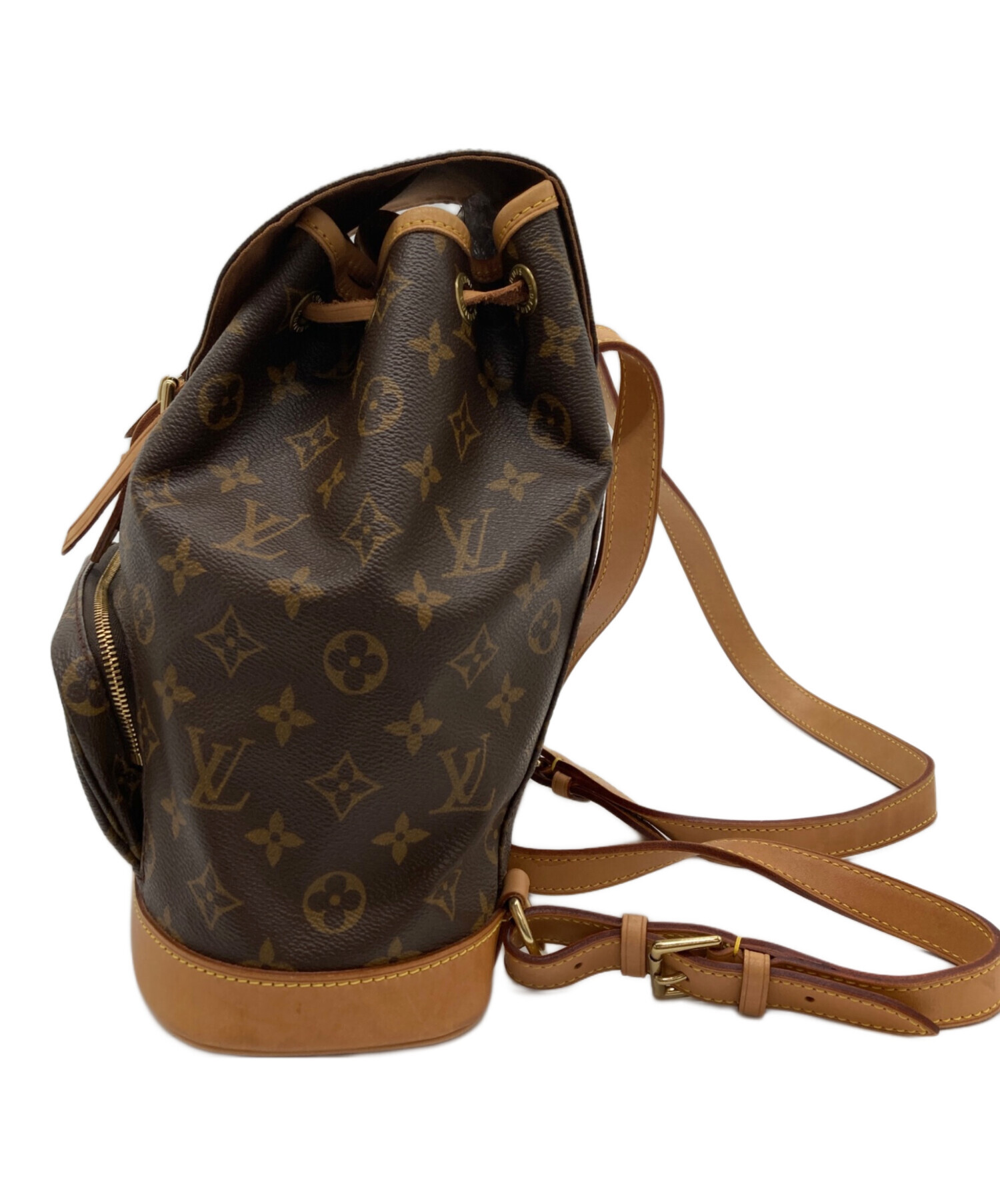 中古・古着通販】LOUIS VUITTON (ルイ ヴィトン) モンスリ MM ブラウン