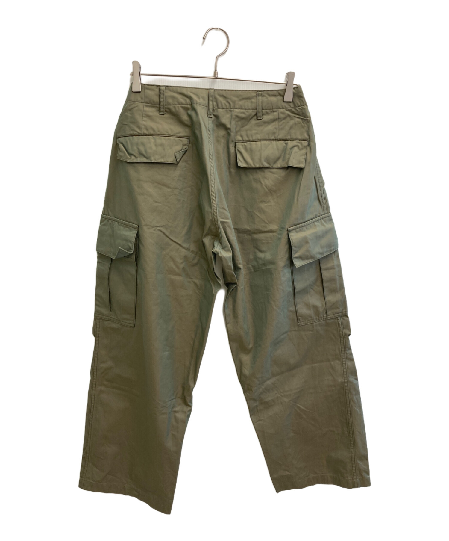 AUBERGE カーゴパンツ オリーブ AUBERGE オーベルジュ M-47フランス オリーブカーゴパンツ サイズ42
