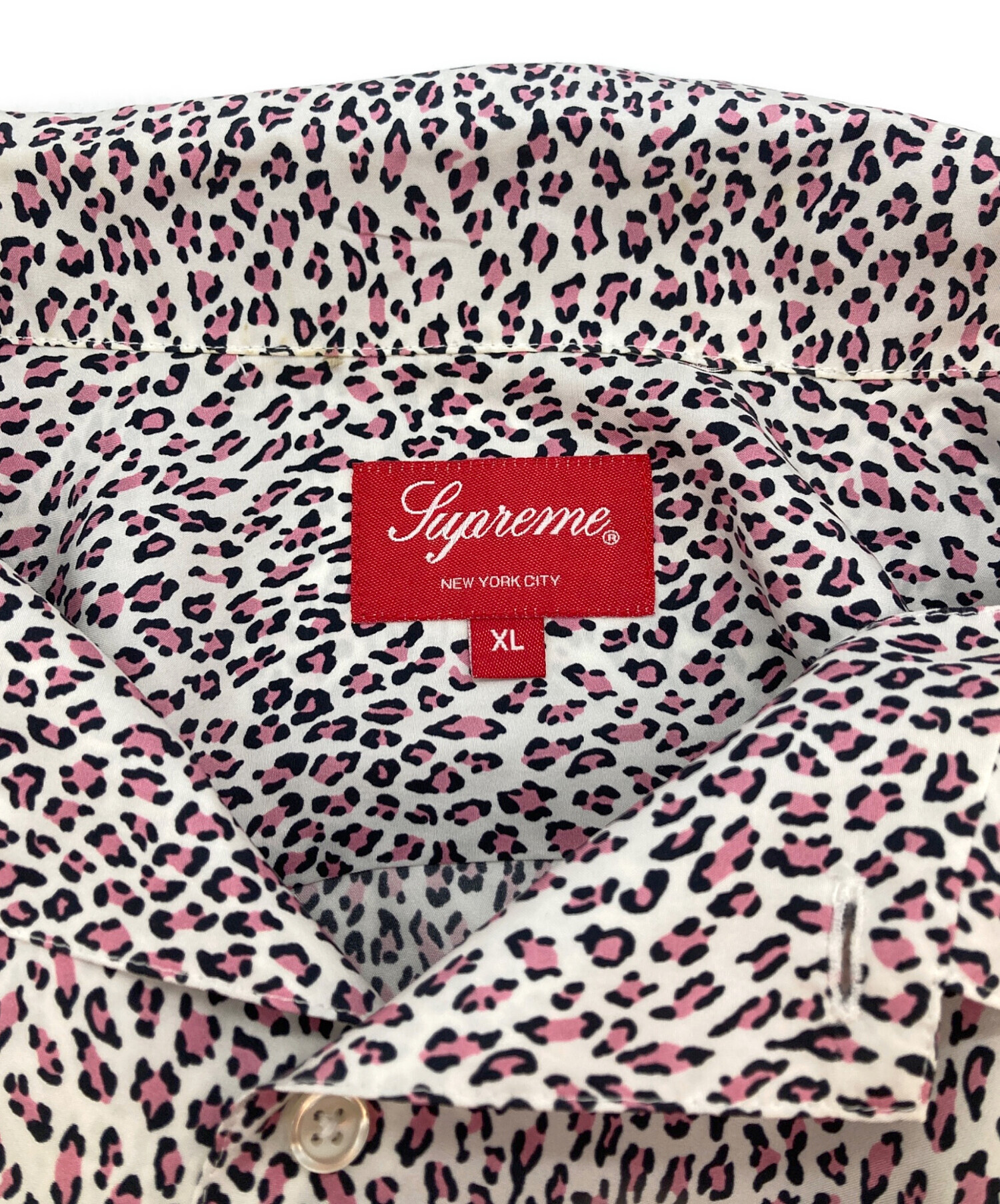 中古・古着通販】SUPREME (シュプリーム) 22SS Leopard Silk S/S Shirt