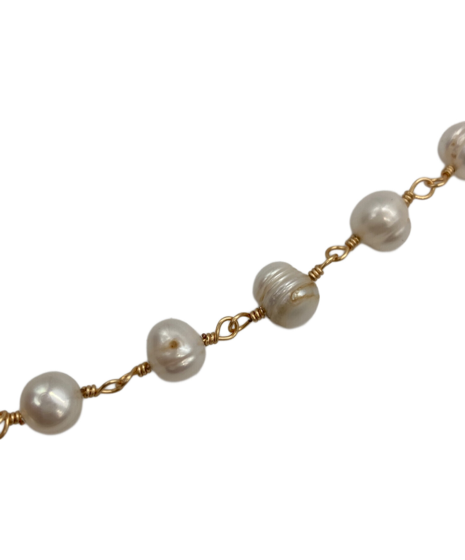 中古・古着通販】GAGAN (ガガン) Swallow Egg Chain Tall ホワイト