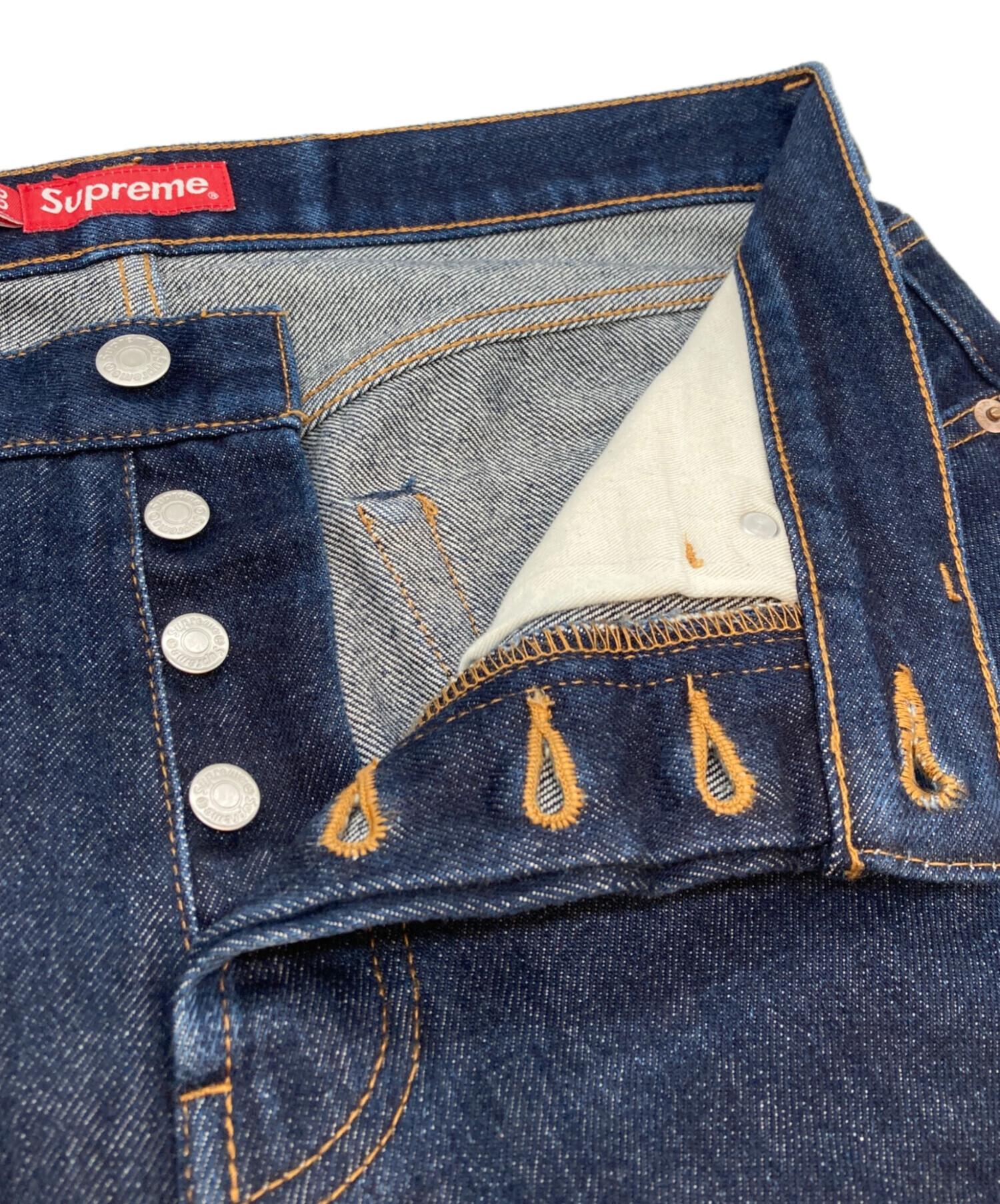 Supreme Rigid Slim Jean W32 デニムパンツ Supreme Rigid Slim Jeans