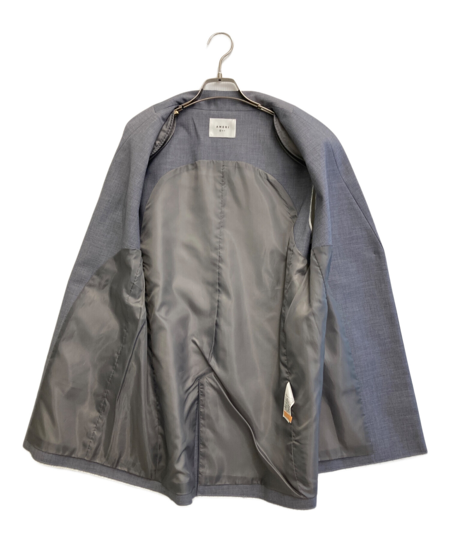 中古・古着通販】AMERI (アメリ) FADE COLLAR DAMAGE VEST グレー 