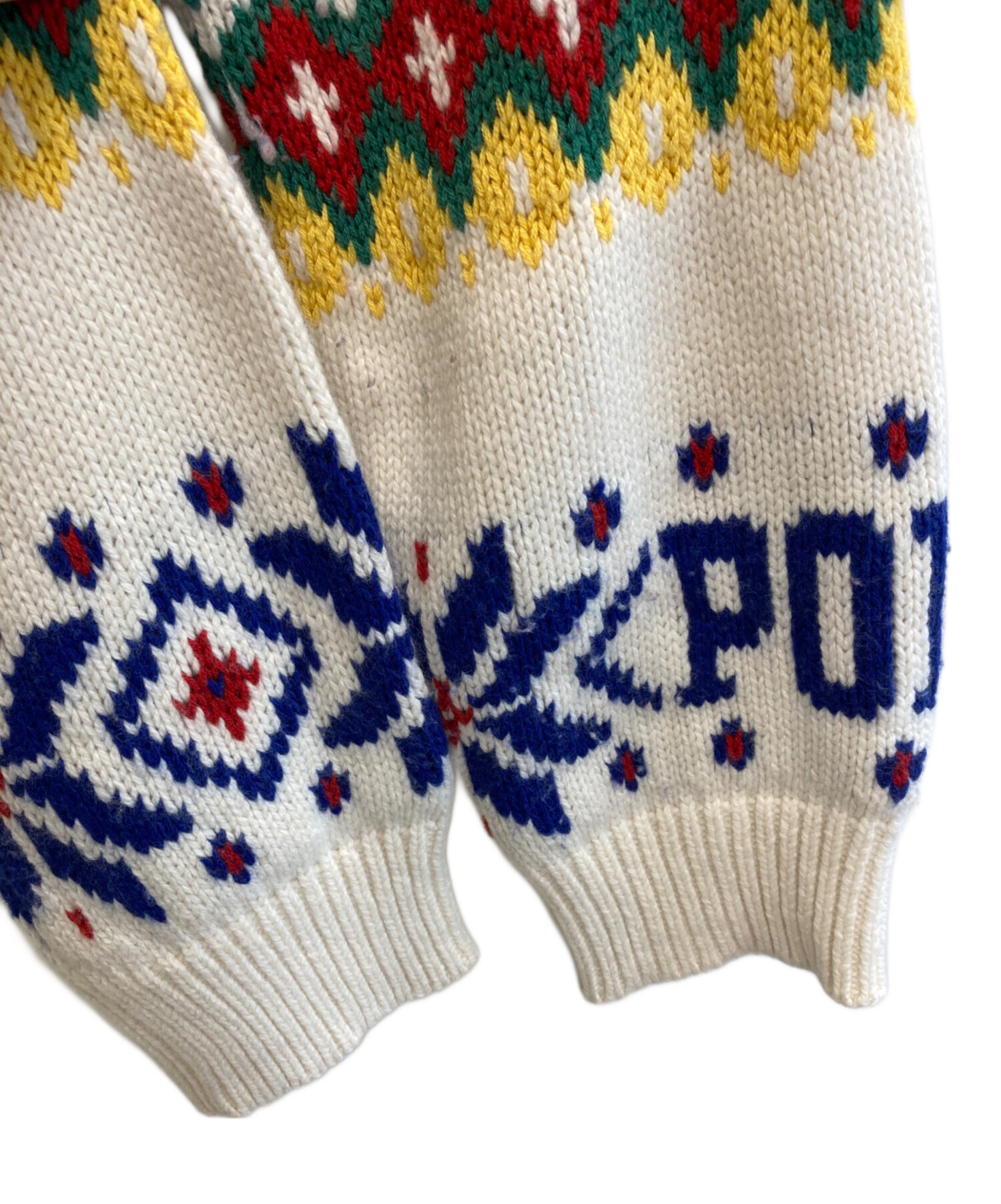 ラルフローレン　ノルディック　セーター　ニット　ハイネック 中古・古着通販】POLO RALPH LAUREN (ポロ・ラルフローレン