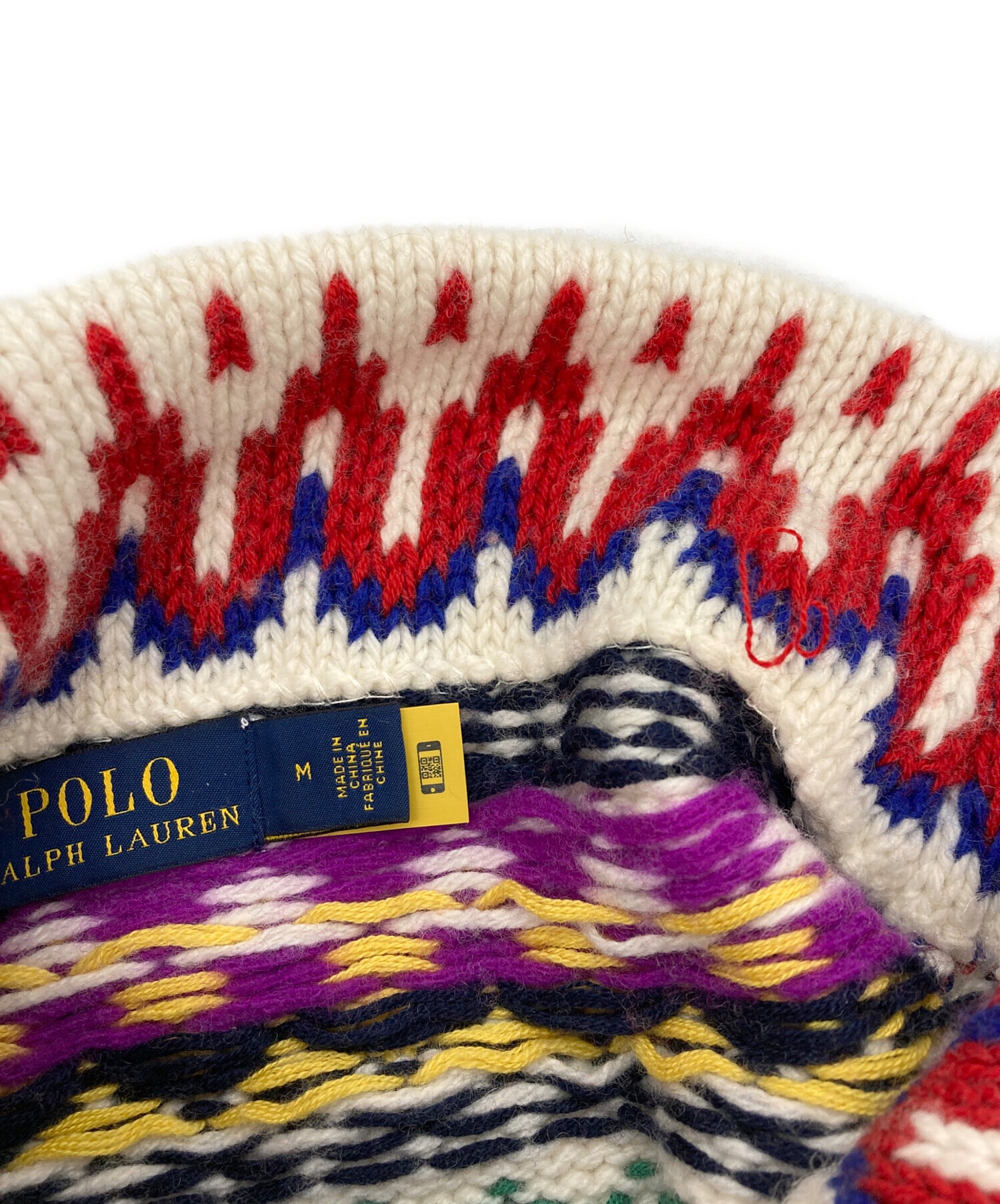 ラルフローレン　ノルディック　セーター　ニット　ハイネック 中古・古着通販】POLO RALPH LAUREN (ポロ・ラルフローレン