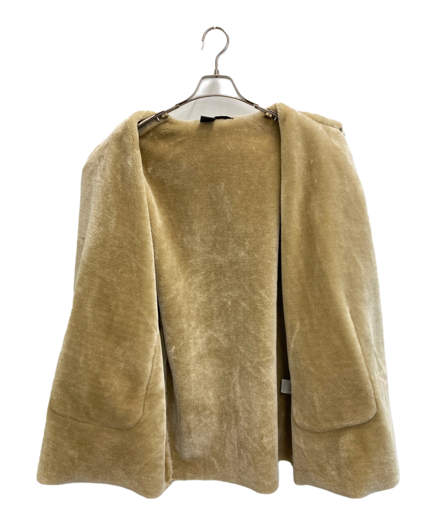 中古・古着通販】N.HOOLYWOOD (エヌ ハリウッド) HALF COAT ベージュ