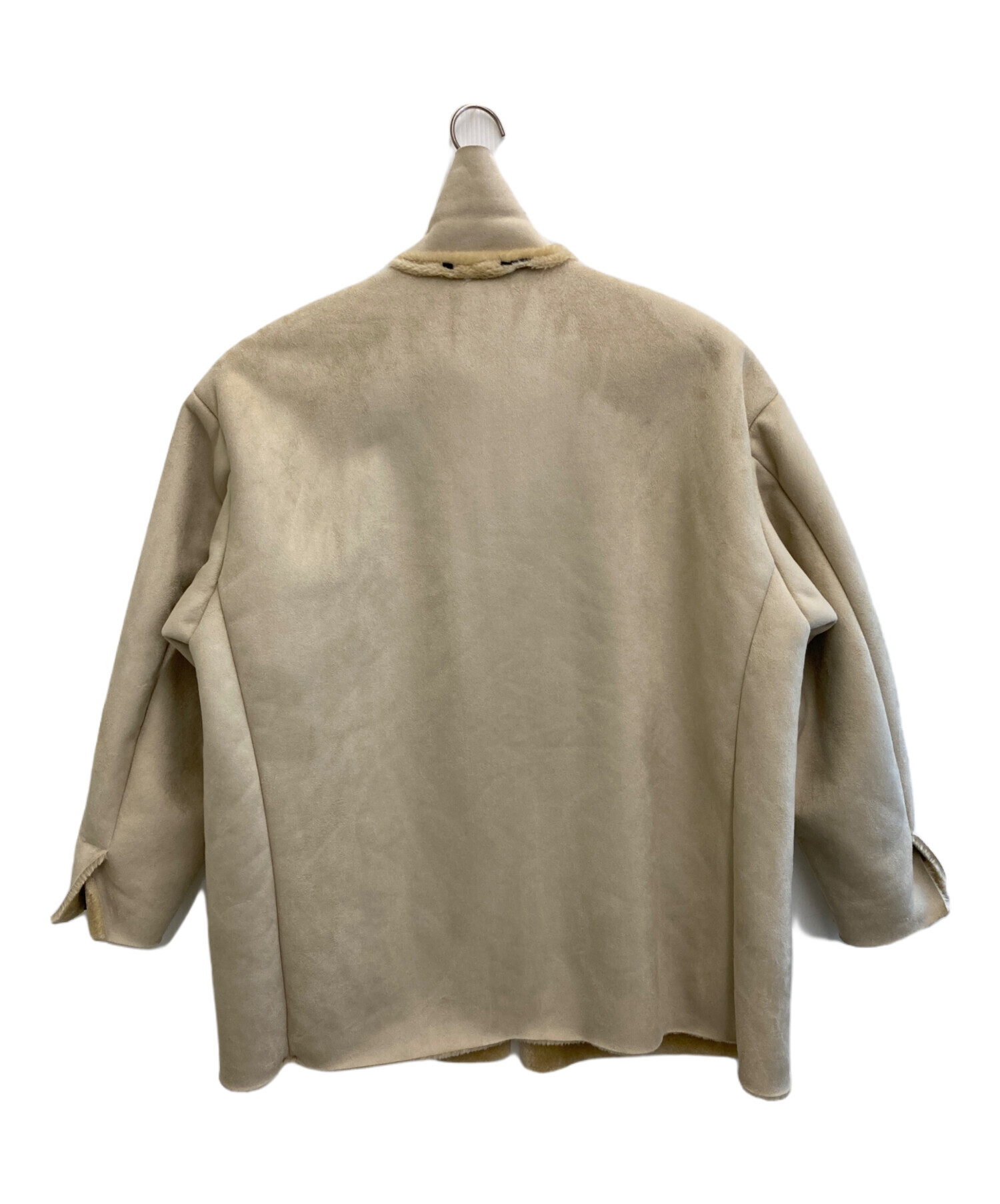 中古・古着通販】N.HOOLYWOOD (エヌ ハリウッド) HALF COAT ベージュ