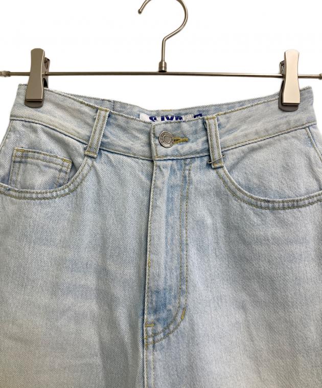 中古・古着通販】SJYP (エスジェイワイピー) デニムパンツ インディゴ 