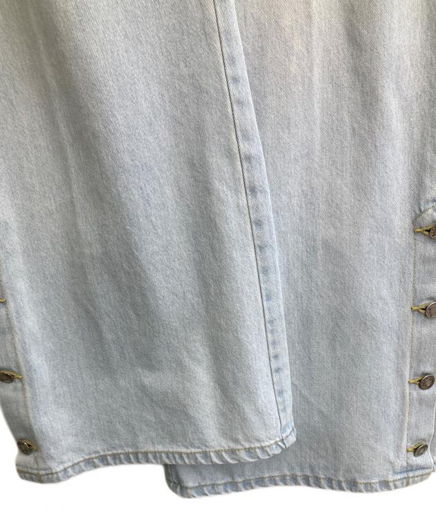 中古・古着通販】SJYP (エスジェイワイピー) デニムパンツ インディゴ 