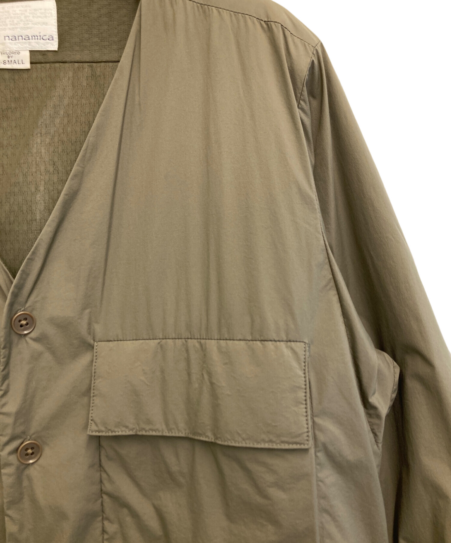 中古・古着通販】nanamica (ナナミカ) インサレーションカーディガン 