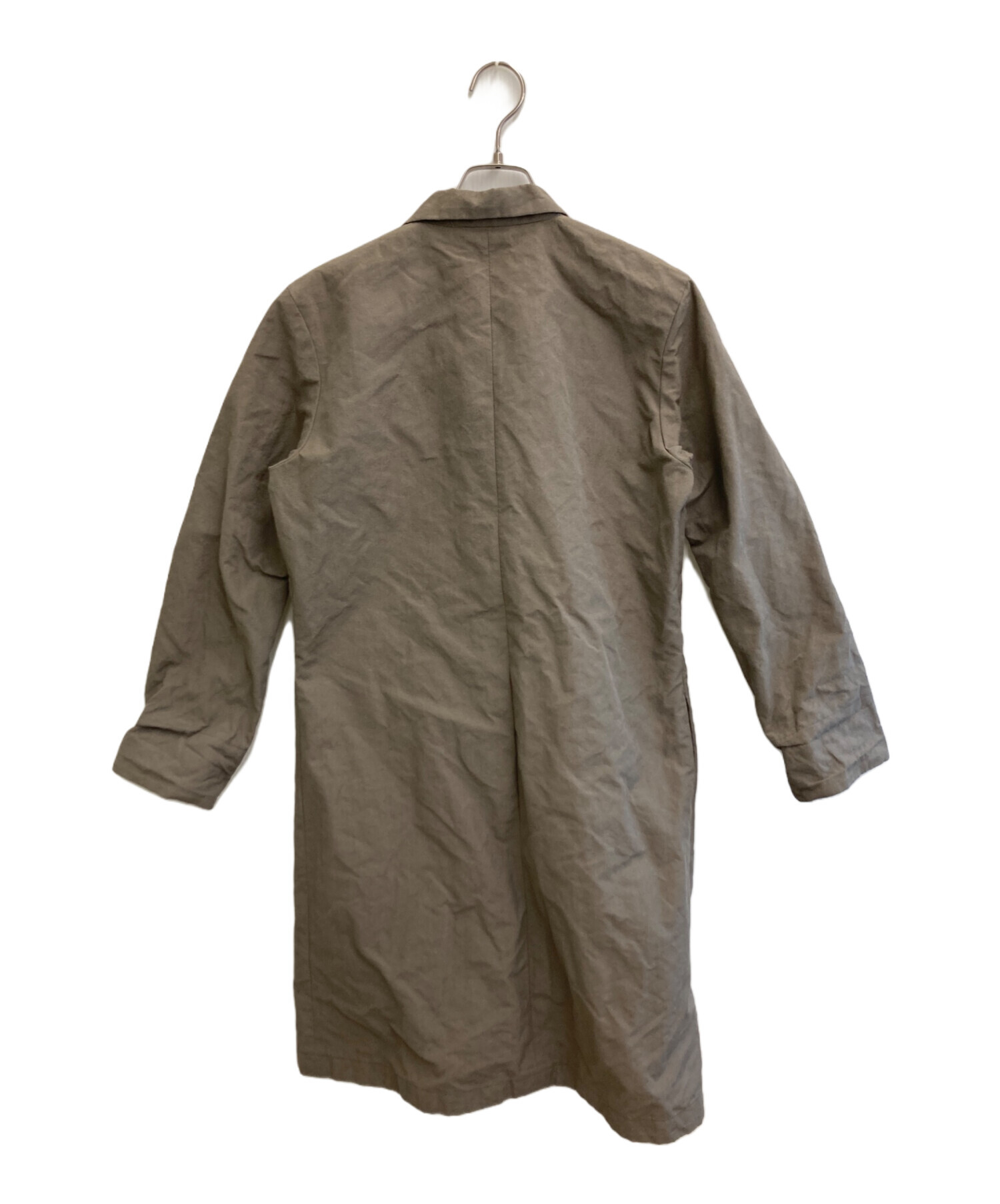 monsakata ベージュコート　モンサカタ 中古・古着通販】mon sakata (モンサカタ) コート ベージュ サイズ