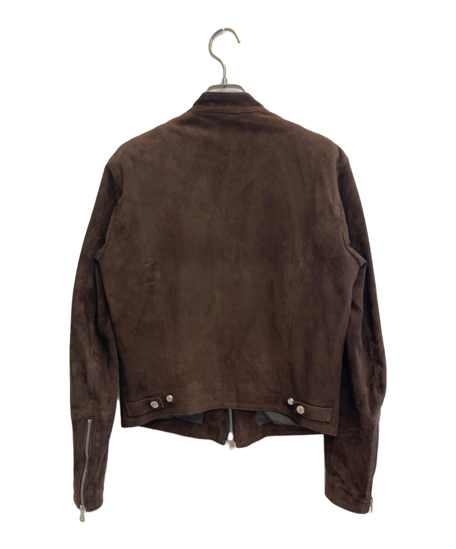 中古・古着通販】EMMETI (エンメティ) スウェードライダースジャケット