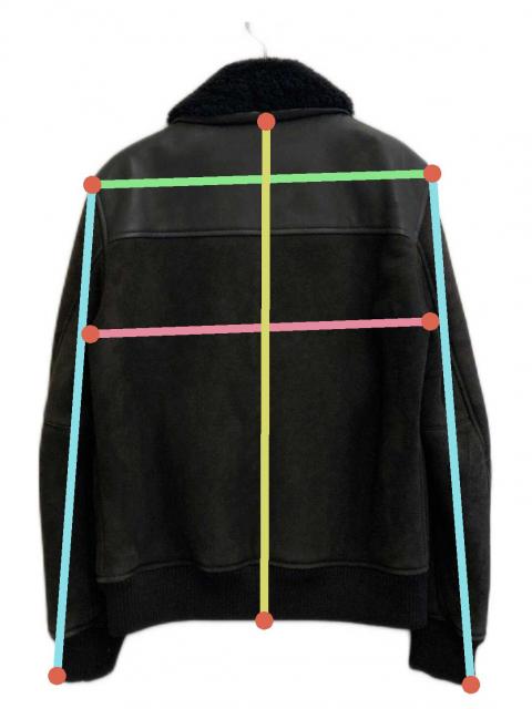 中古・古着通販】BALLY (バリー) ムートンジャケット ブラウン サイズ