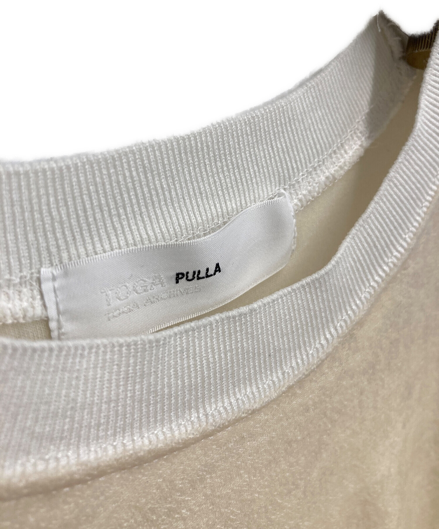中古・古着通販】TOGA PULLA (トーガ プルラ) ベロアジャージートップ 