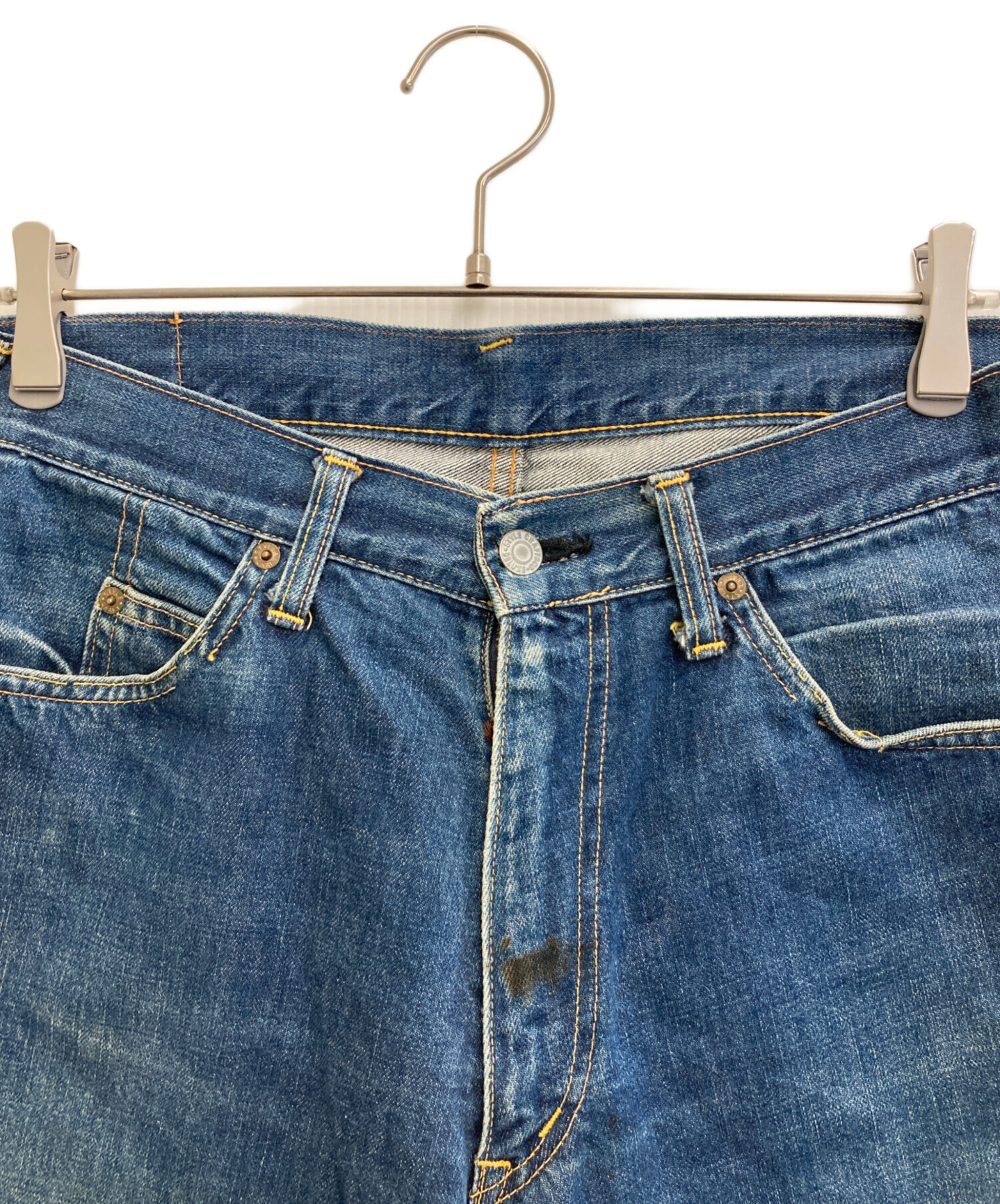 中古・古着通販】EVISU (エヴィス) デニムパンツ ブルー サイズ:SIZE