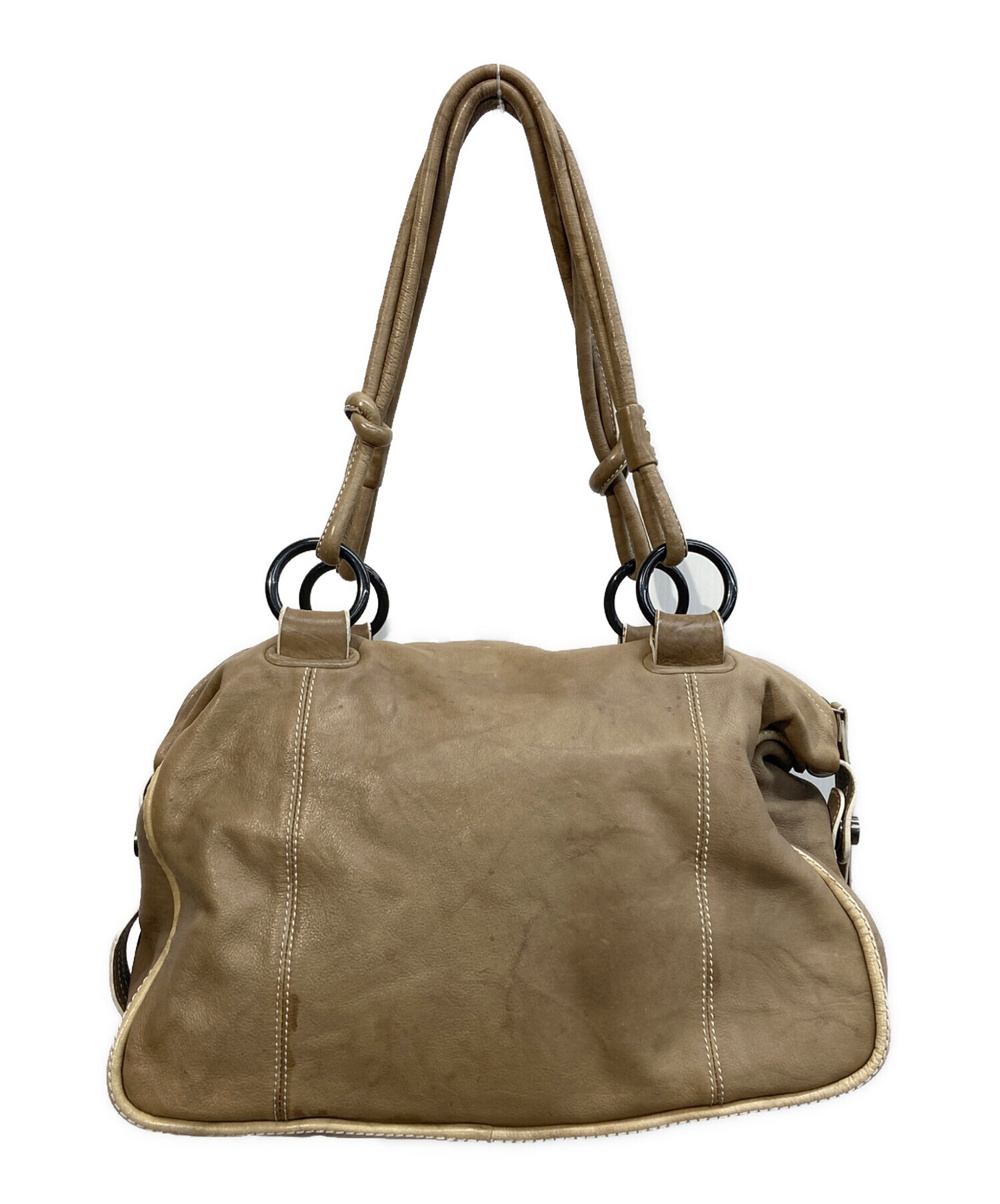 中古・古着通販】mimco (ミムコ) トートバッグ ベージュ｜ブランド