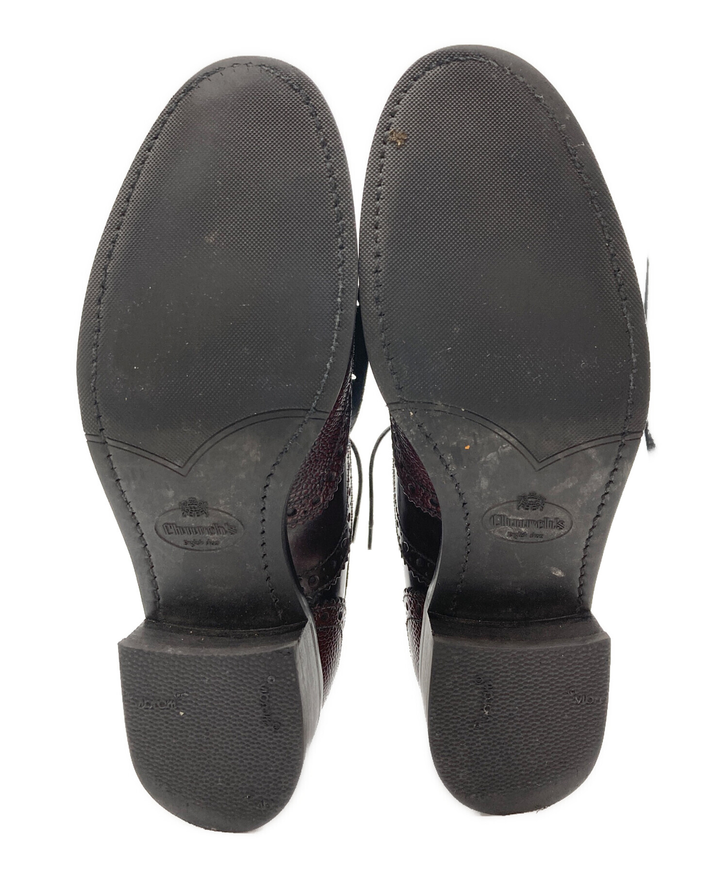 Church's チャーチ CONSTANCE R キルト付レースアップシューズ 中古・古着通販】CHURCH'S (チャーチ) CONSTANCE R キルト付レース