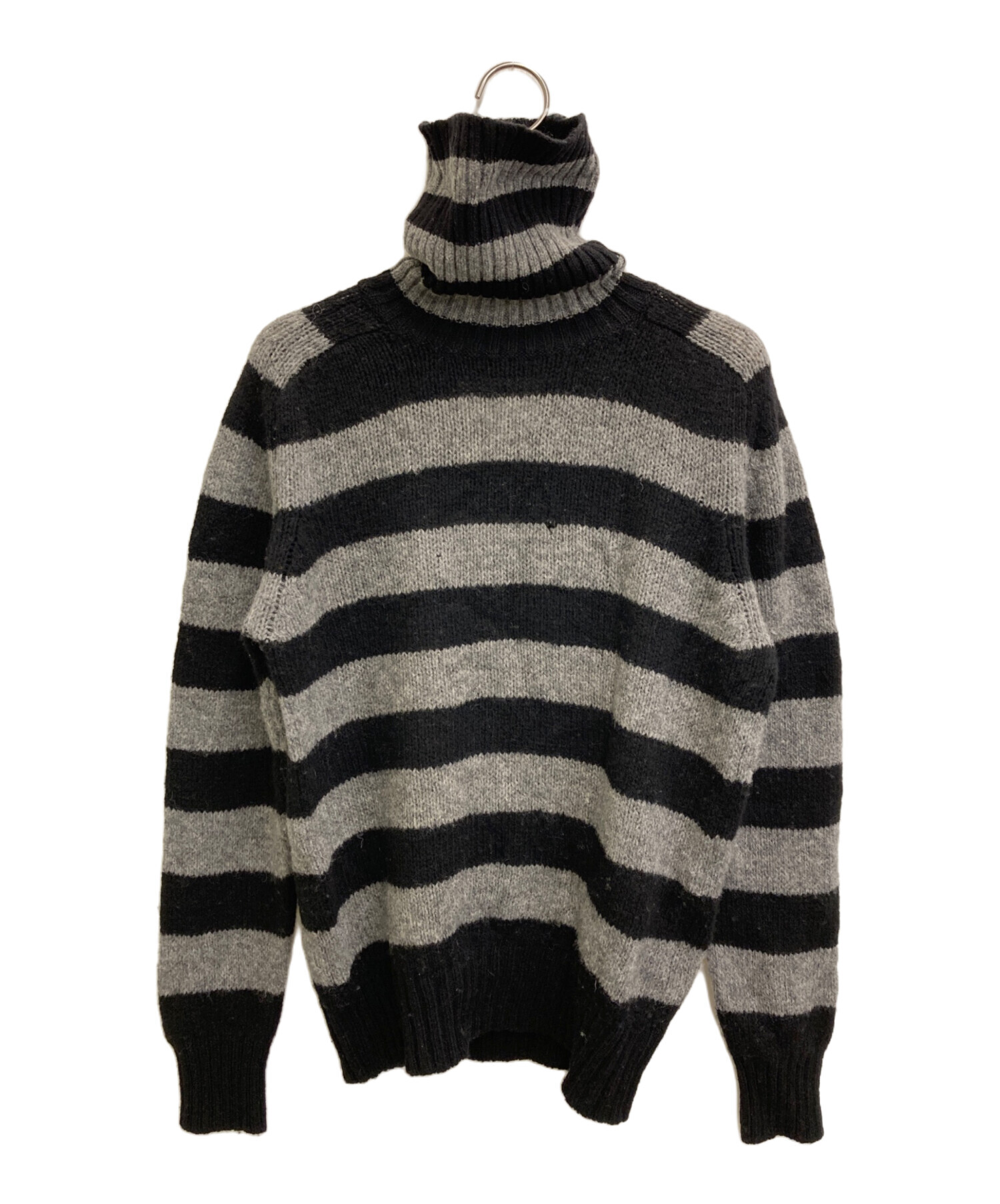 Martin Margiela / マルタンマルジェラ | 2004AW | ここのえ / カシミヤ シルク Vネックニット | S | チャコールグレー | レディース Martin Margiela / マルタンマルジェラ | 2004AW | ここのえ