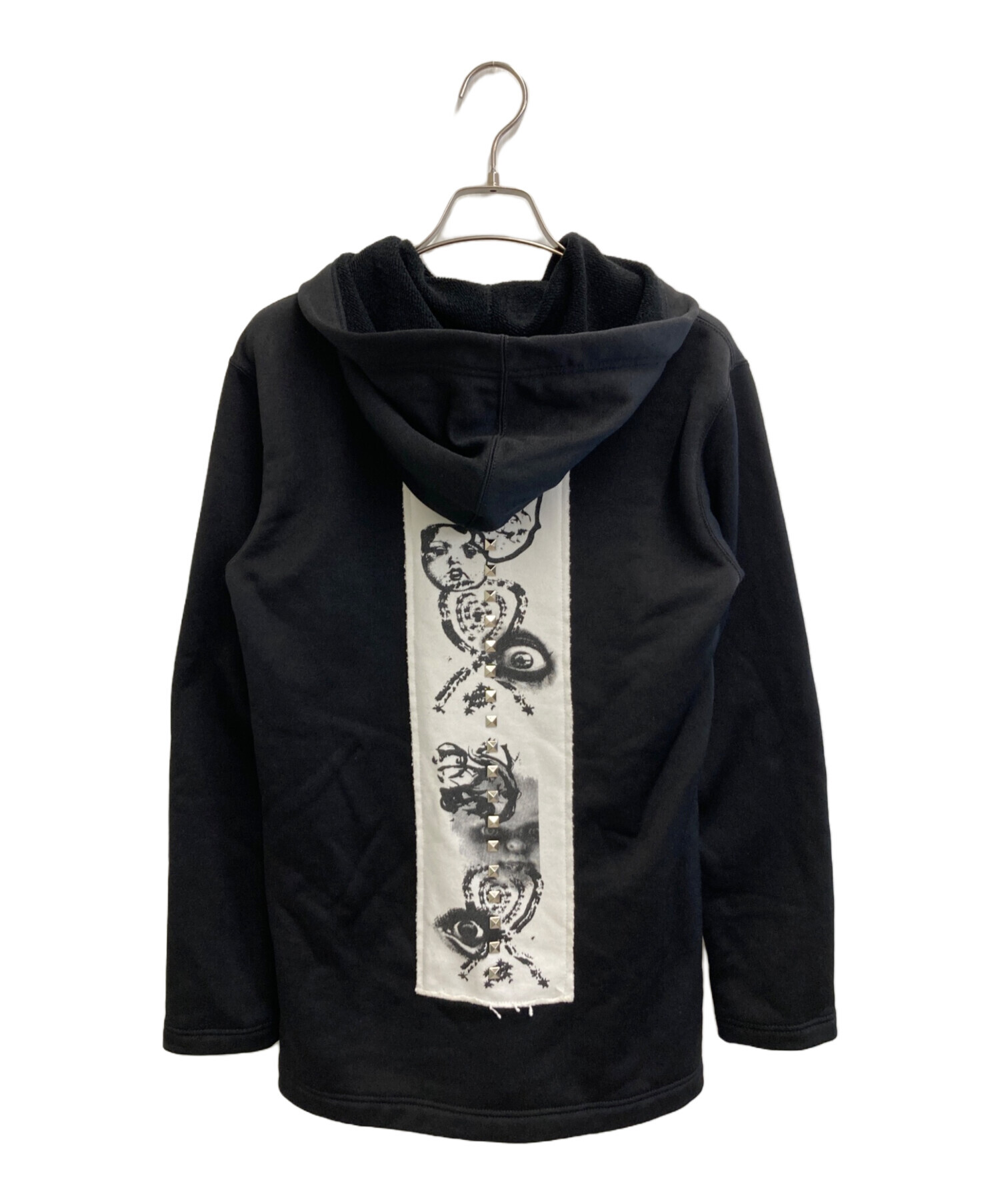 新品 2024 コムデギャルソンオムプリュス カットアウト ジップパーカー S 中古・古着通販】COMME des GARCONS HOMME PLUS (コムデギャルソンオム