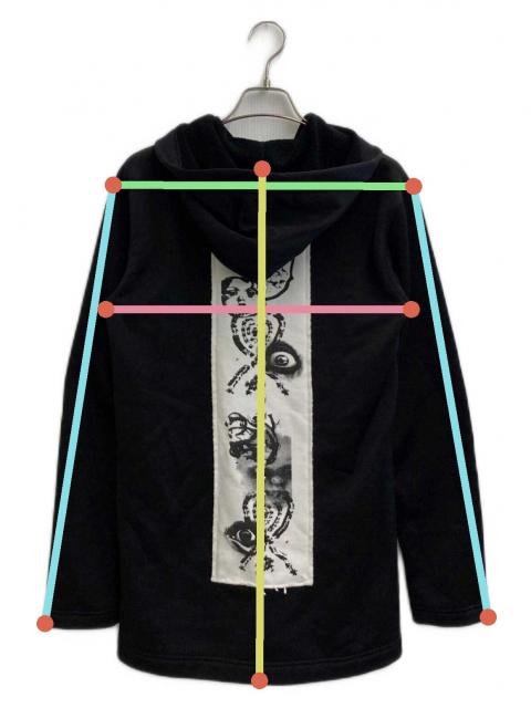 コムデギャルソンオムプリュス スタッズ ノースリーブ パーカー 中古・古着通販】COMME des GARCONS HOMME PLUS (コムデギャルソンオム