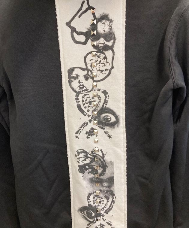 コムデギャルソンオムプリュス スタッズ ノースリーブ パーカー 中古・古着通販】COMME des GARCONS HOMME PLUS (コムデギャルソンオム