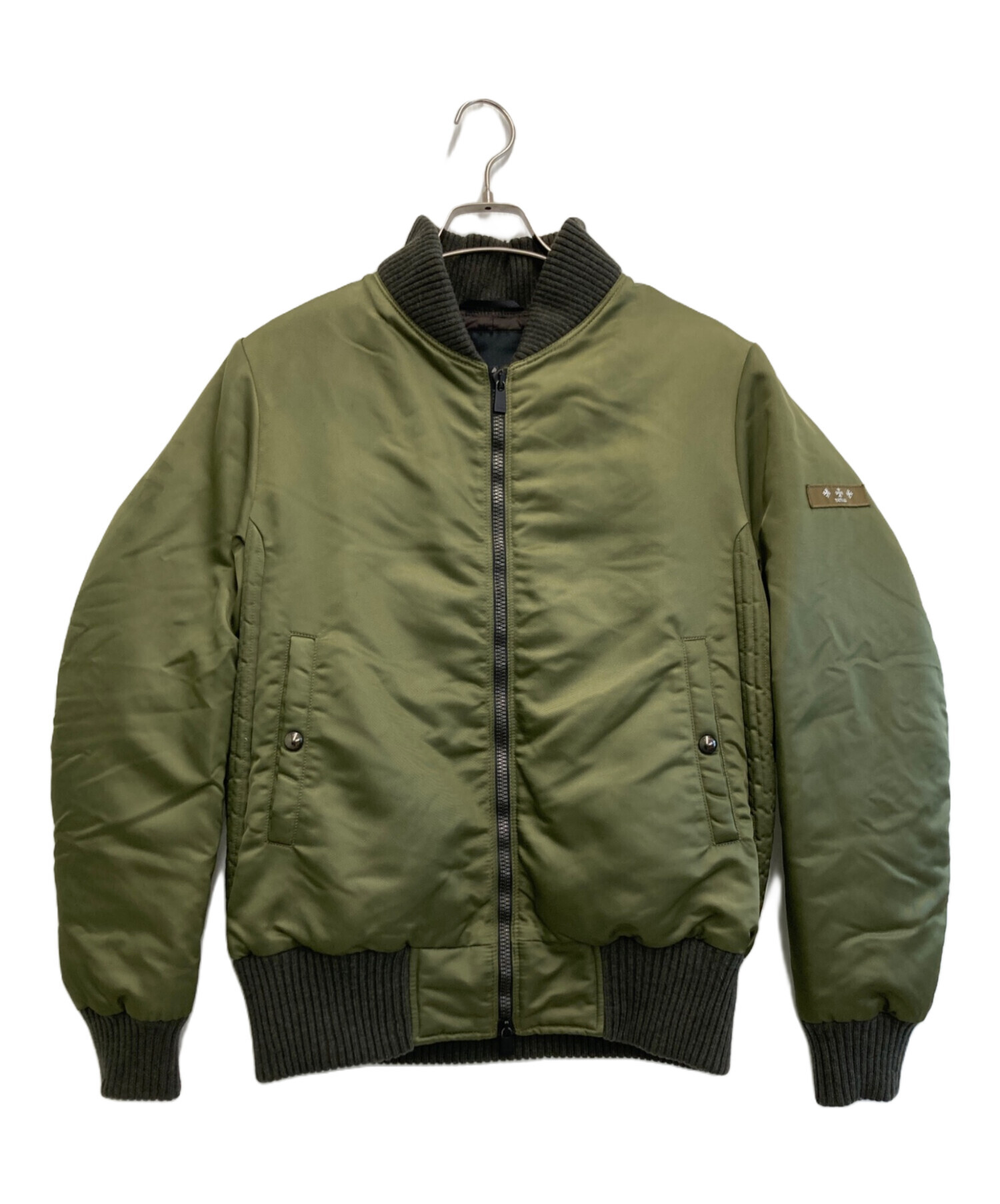 中古・古着通販】TATRAS (タトラス) MA-1 ダウン ERRO オリーブ サイズ
