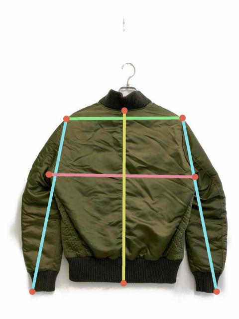 中古・古着通販】TATRAS (タトラス) MA-1 ダウン ERRO オリーブ サイズ