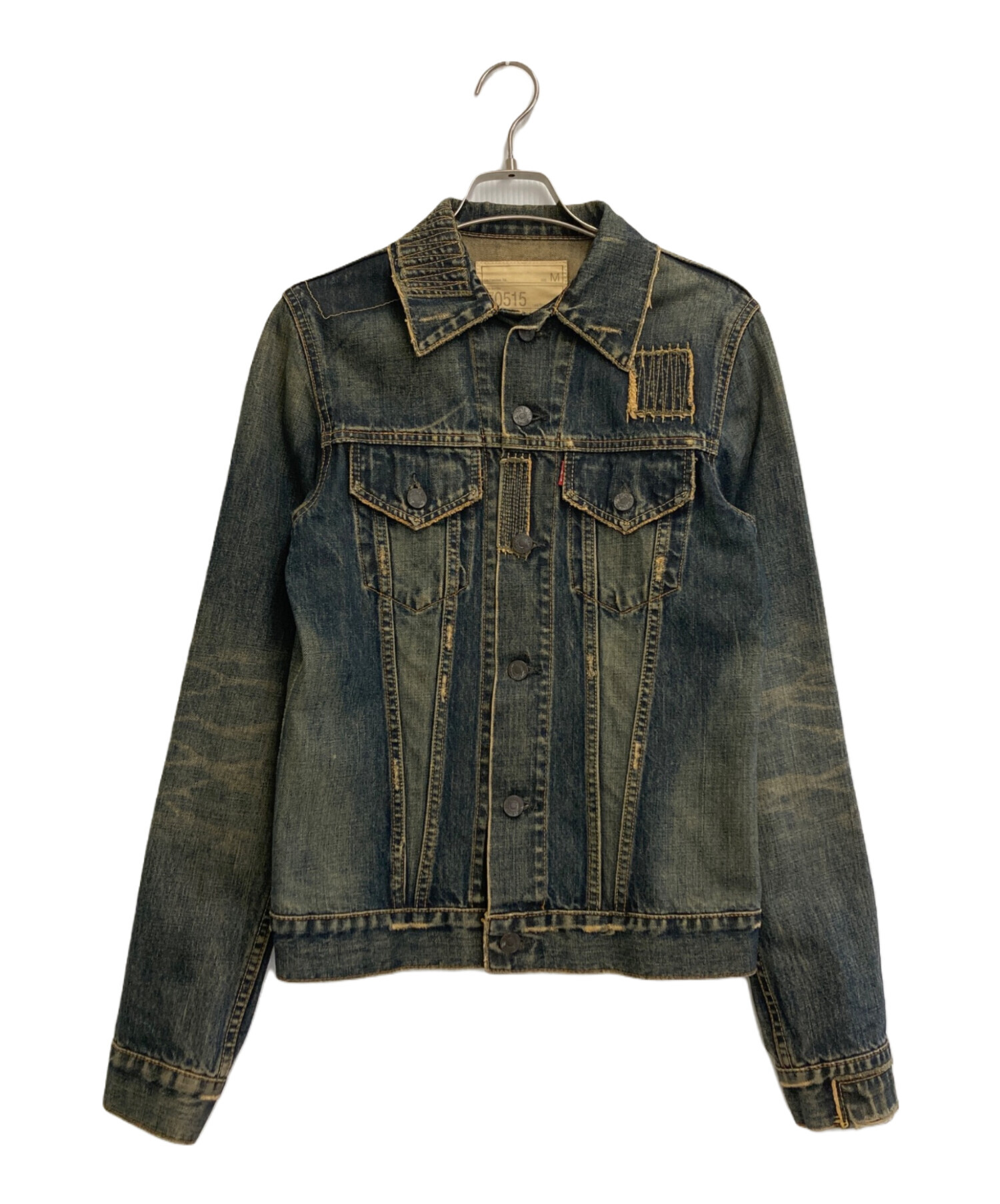 中古・古着通販】LEVI'S (リーバイス) リペアデニムジャケット
