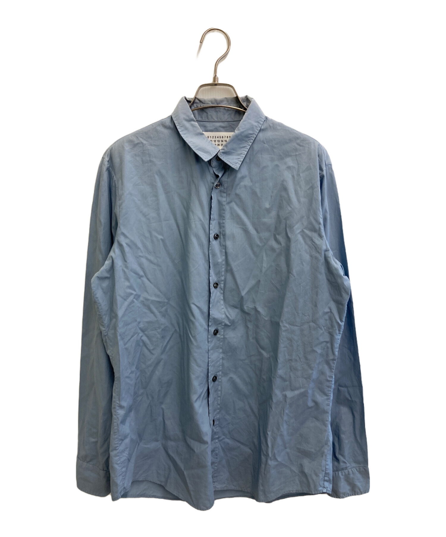 マルタンマルジェラ10 MARTIN MARGIELA10 バンドカラーシャツ