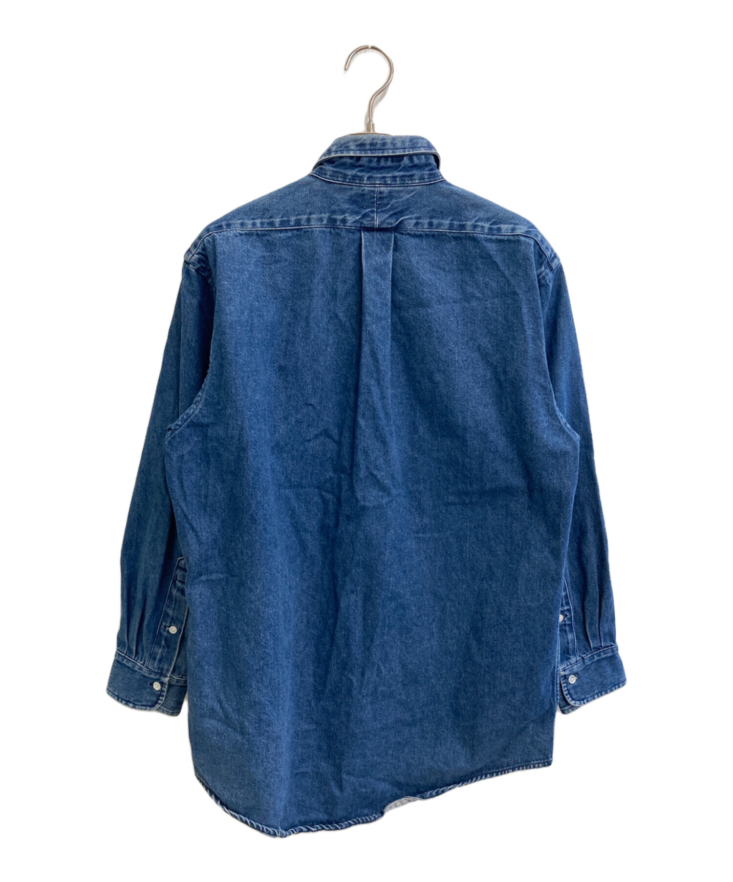 【入手困難】 ポロカントリー デニムシャツ インディゴ Mサイズ ポロカン 中古・古着通販】POLO COUNTRY (ポロカントリー) デニムシャツ