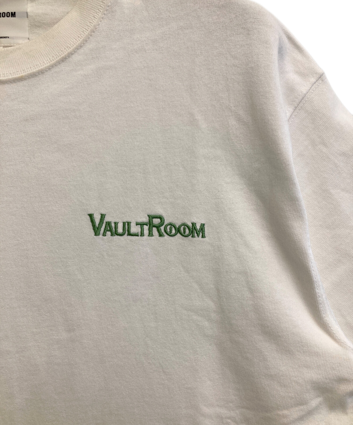 中古・古着通販】vaultroom (ボルトルーム) Tシャツ ホワイト サイズ:L