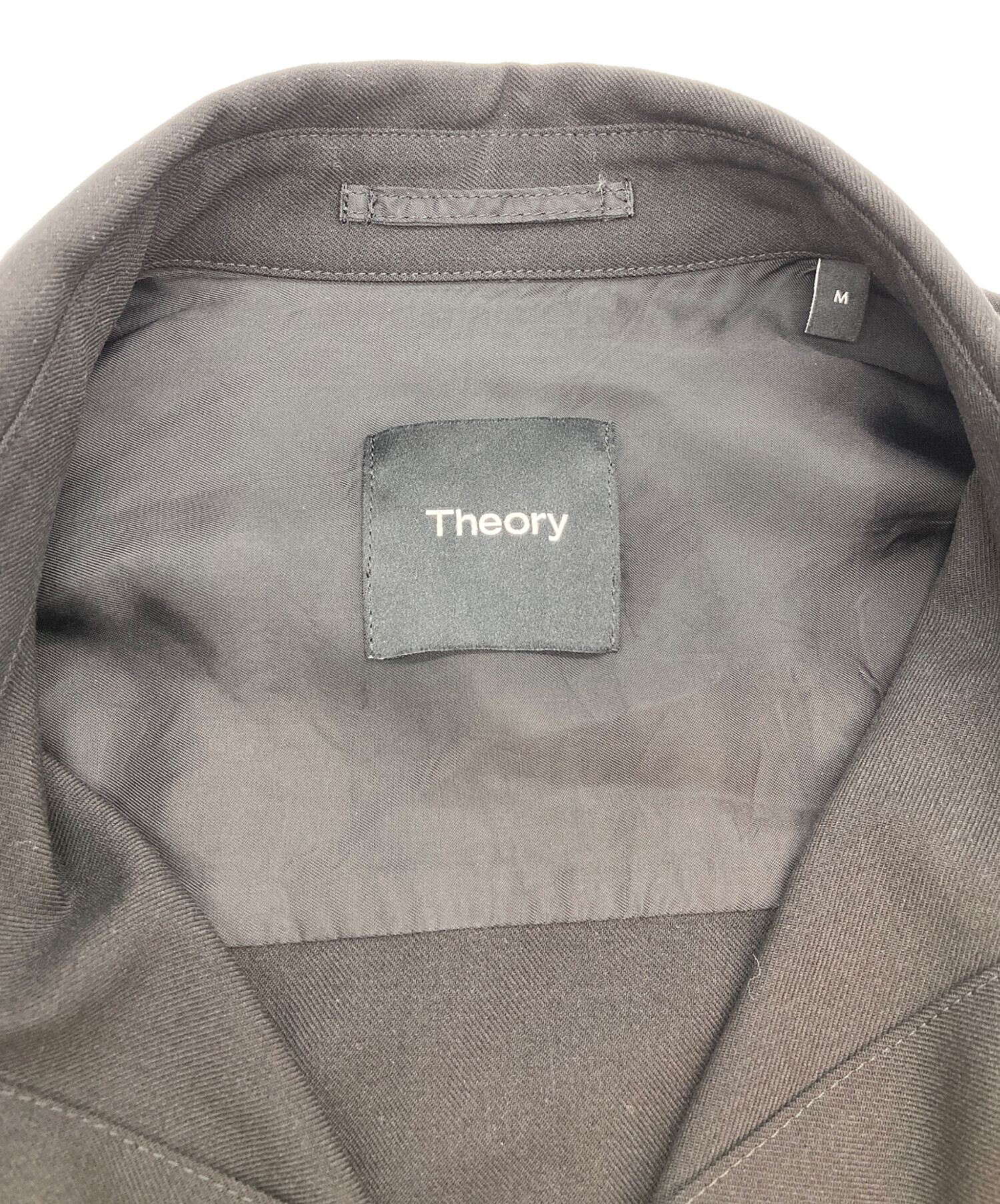 中古・古着通販】theory (セオリー) Bond Wool Twill Overshirt