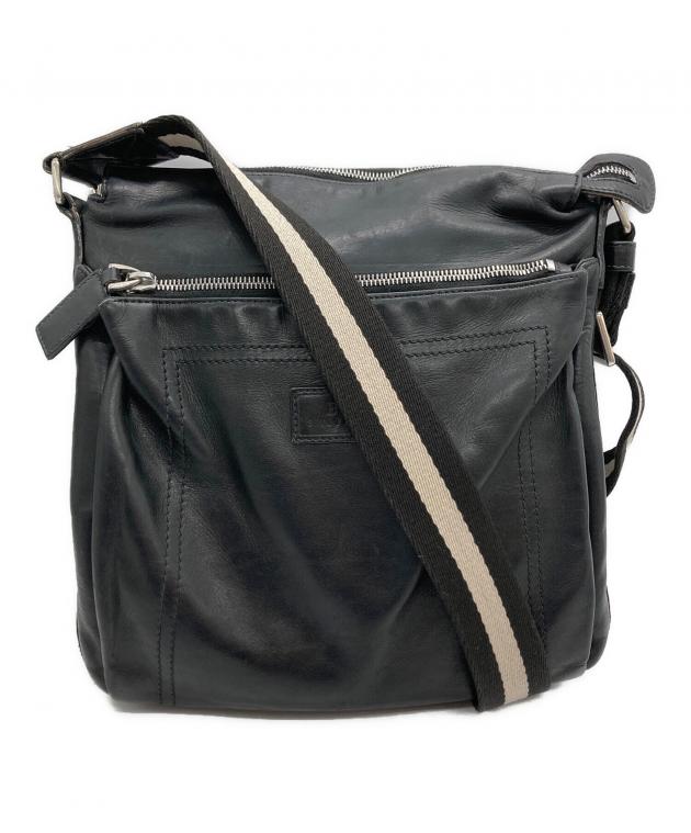 BALLY バリー ショルダーバッグ メンズ 【古着】【中古】 中古・古着通販】BALLY (バリー) ショルダーバッグ ブラック｜ブランド